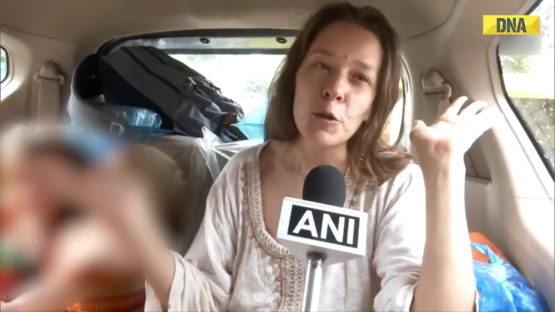 Nina Kutina talks to the ANI news agency