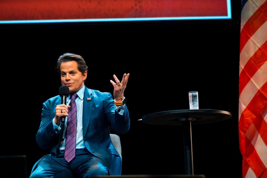 Anthony Scaramucci made the claim during a live show of his podcast, The Rest is Politics US