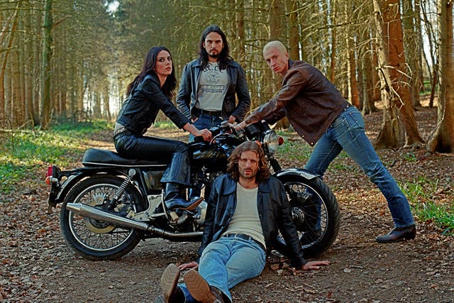 <p>Ellie Rowsell, Joel Amey, Joff Oddie and Theo Ellis of Wolf Alice: ‘Just statistically, not that many bands have the same members for as long as we’ve been together’</p>