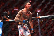 Max Holloway vs Charles Oliveira 2 official with ‘BMF’ title on the line at UFC 326