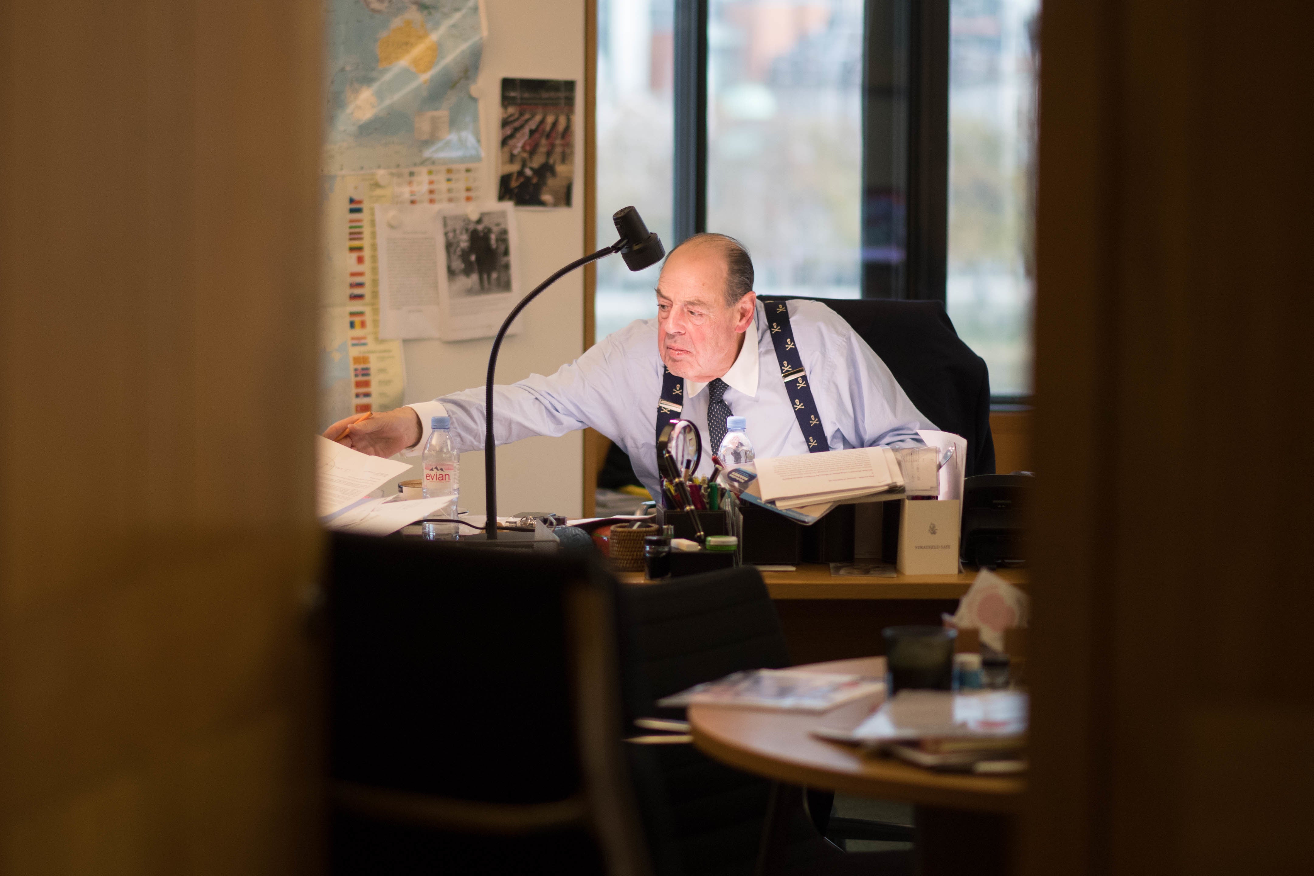 Lord Soames said that the public must be told what to do if a cyber attack were to knock out mobile and internet networks