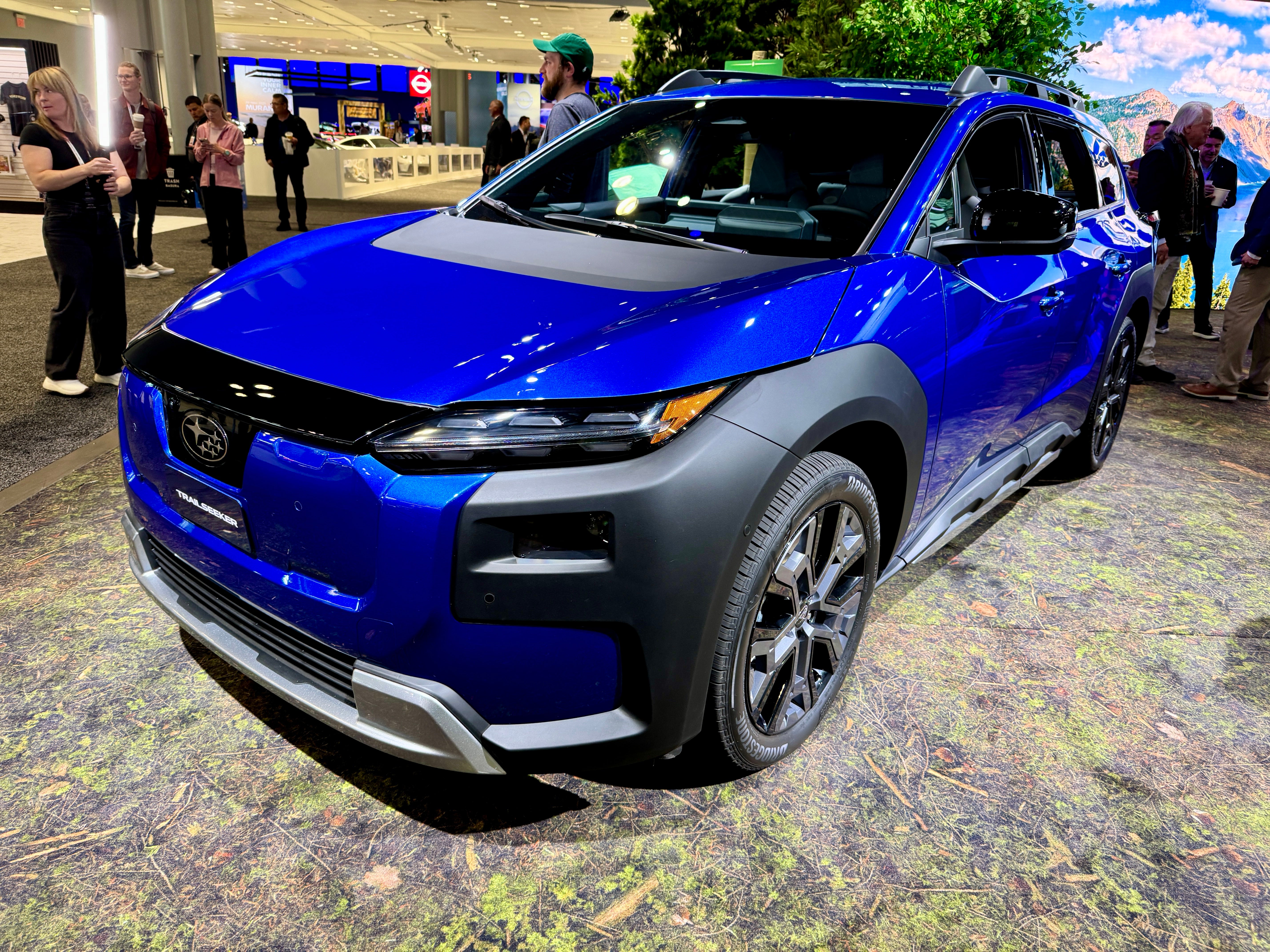 The new Subaru E-Outback is the same as the Subaru Trailseeker unveiled at the New York Auto Show in April