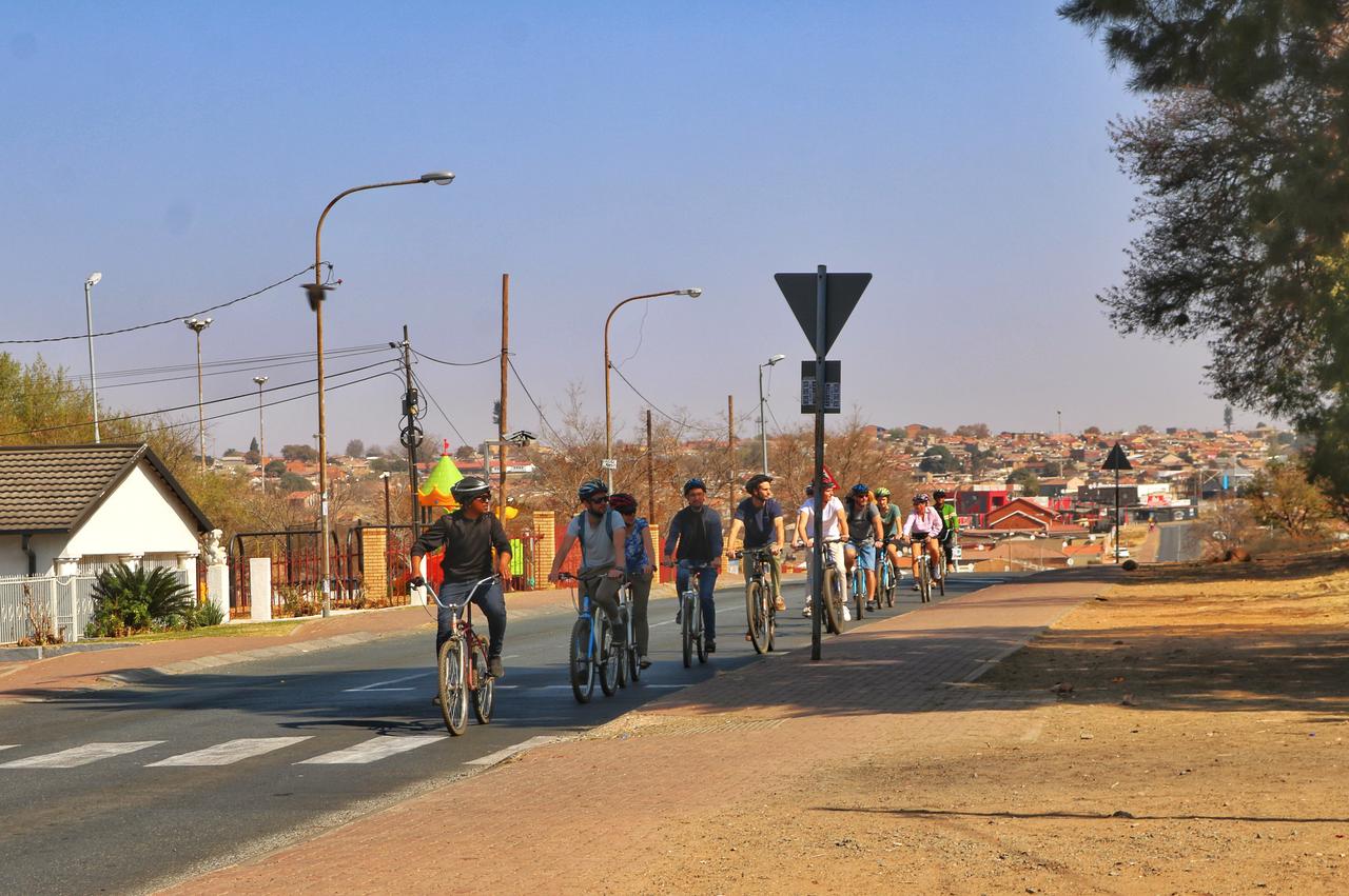 By visiting the neighbourhoods by bike, tourists are able to spend more time in each spot