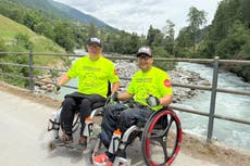 We’re the first people in history to cross the Alps in wheelchairs – here’s what we learnt