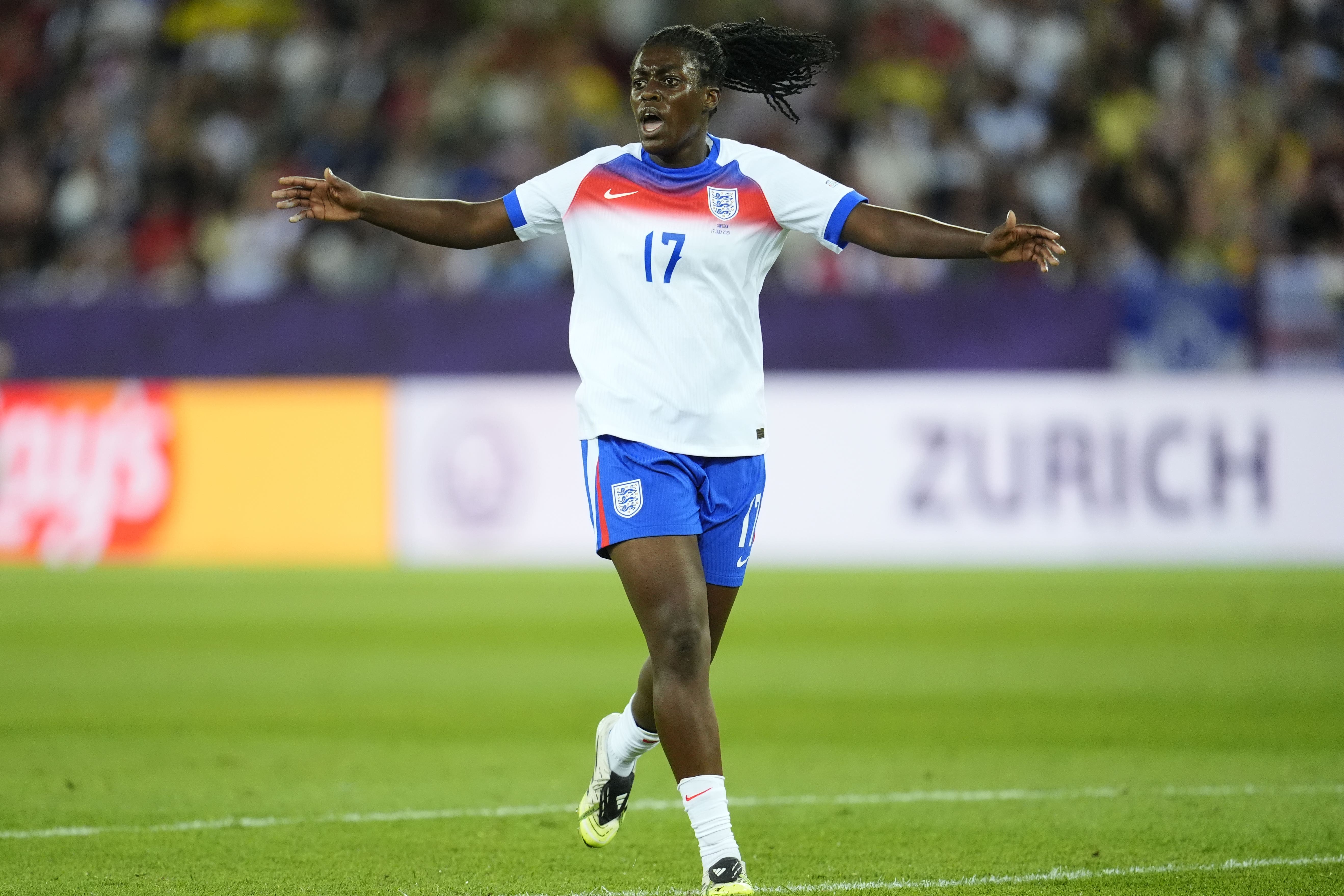 Michelle Agyemang scored her second goal in three England appearances (Nick Potts/PA)