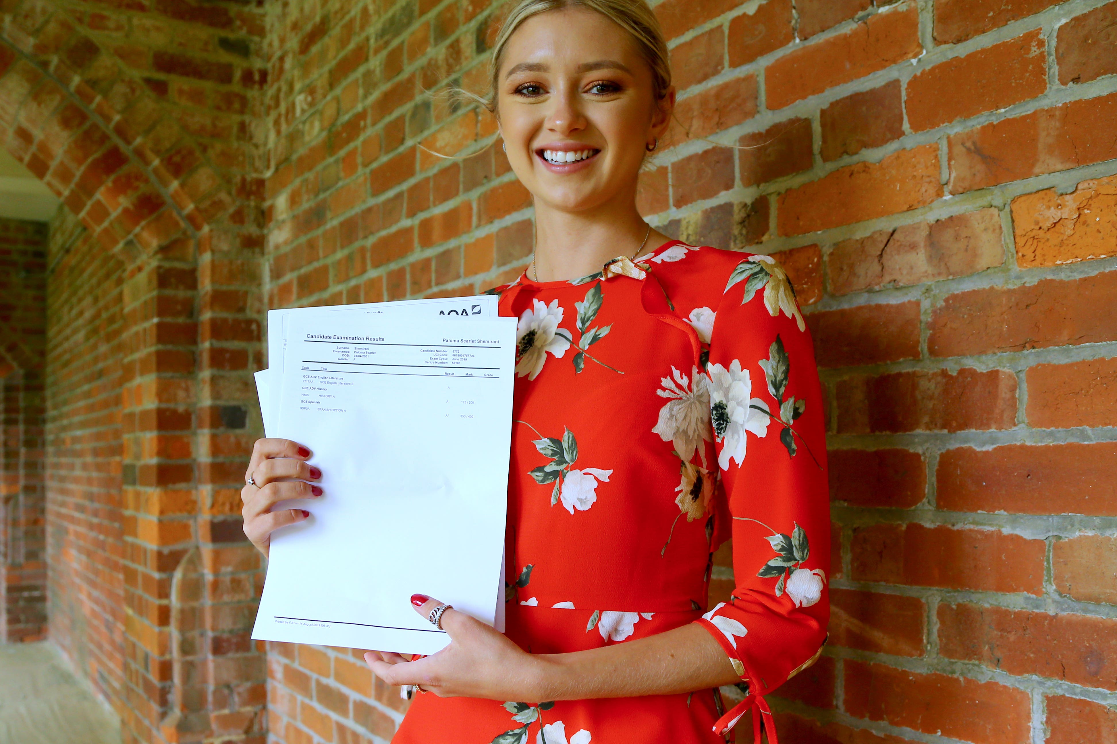 Paloma Shemirani died from non-Hodgkin lymphoma after refusing treatment (Gareth Fuller/PA)