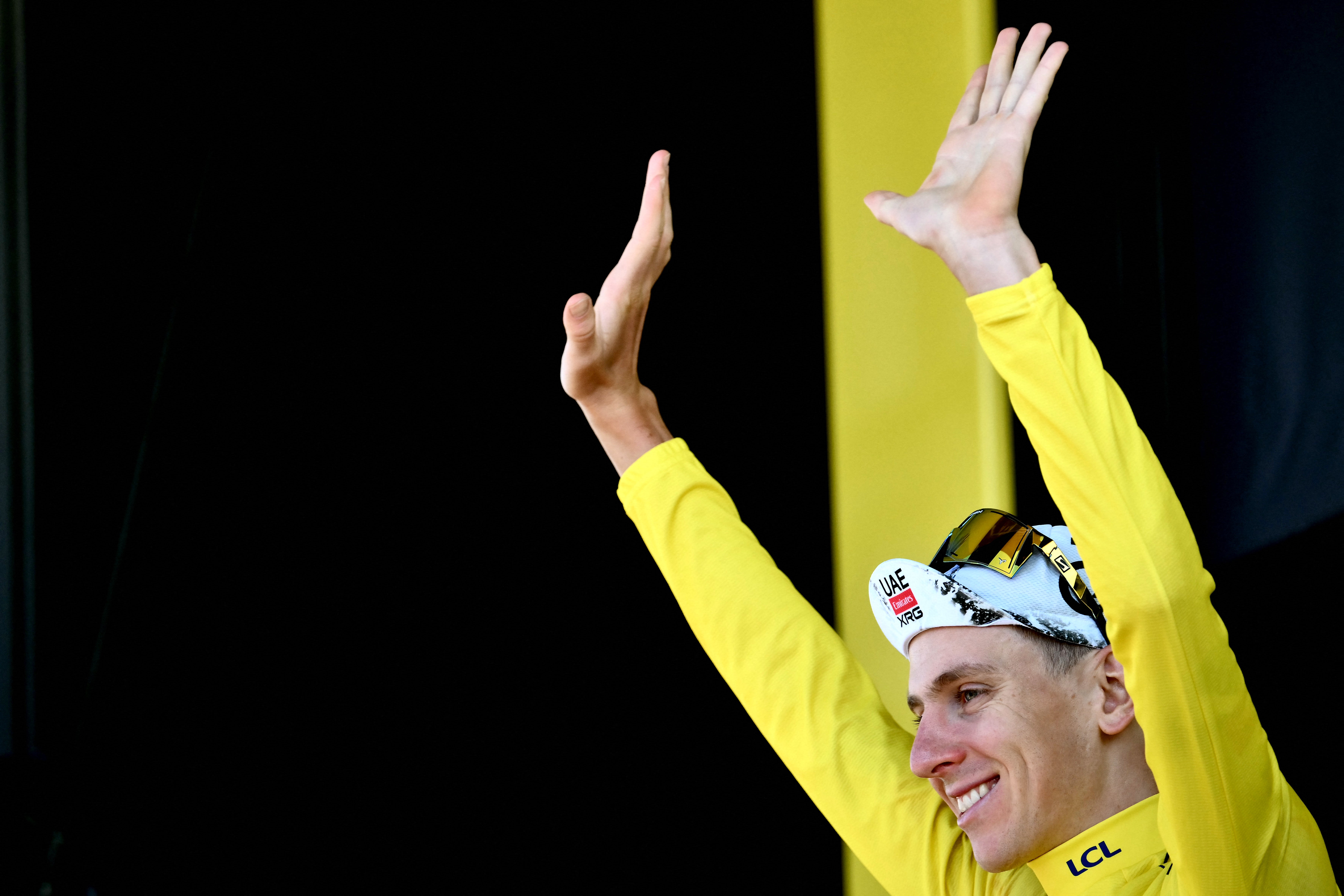 Pogacar’s grip on yellow looks secure