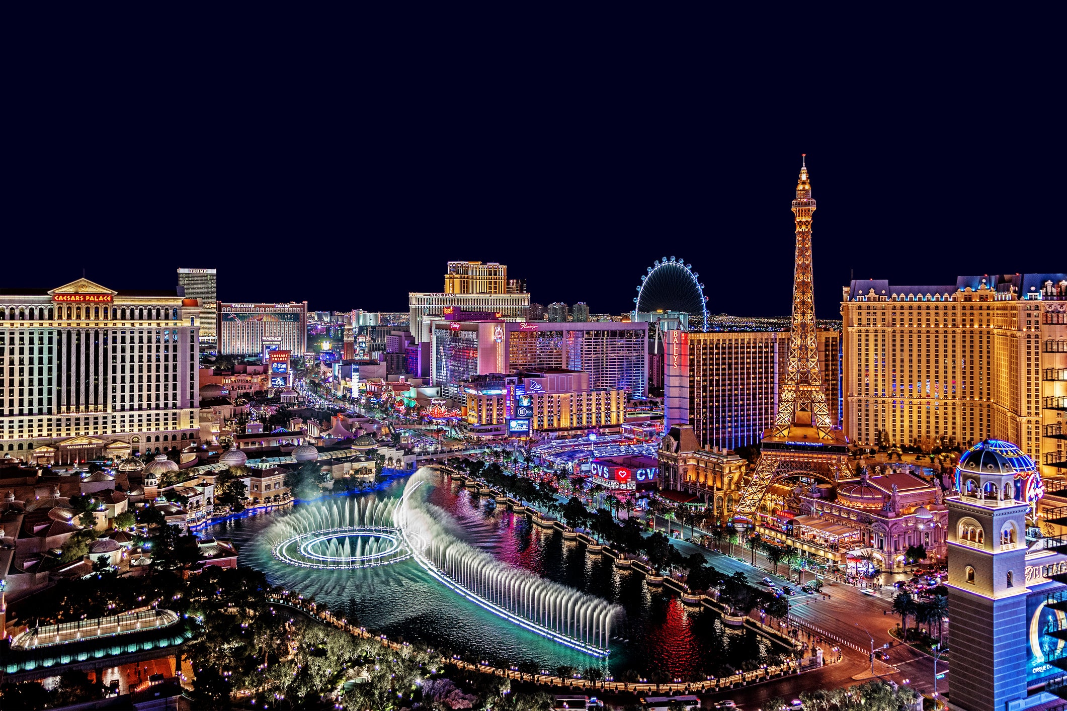 Las Vegas has suffered a slump in visitor numbers, with one expert blaming 'ridiculous prices'