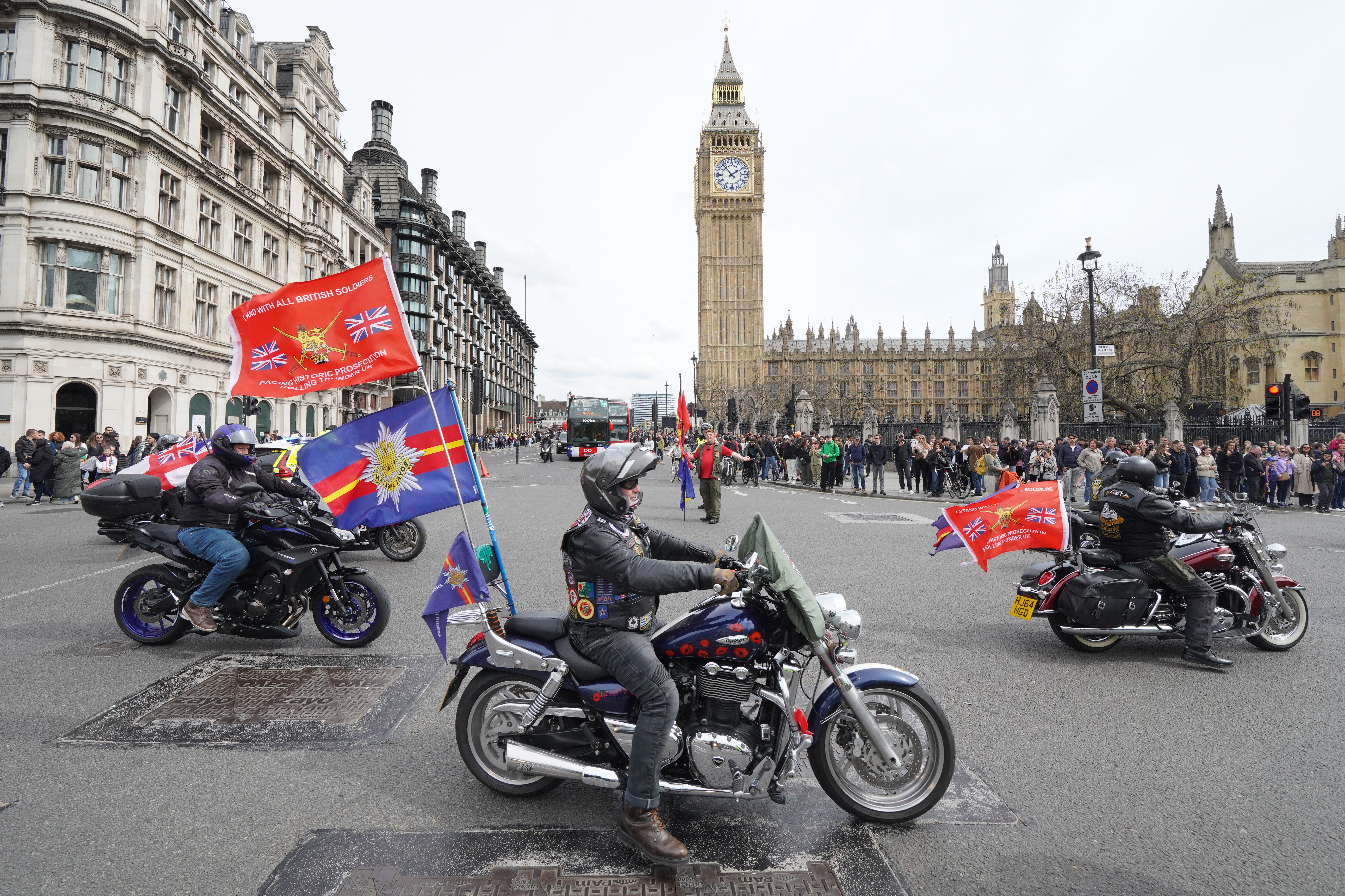 Labour’s plan to repeal a law granting conditional immunity to suspects in cases relating to the Northern Ireland Troubles has drawn opposition from veterans (Lucy North/PA)