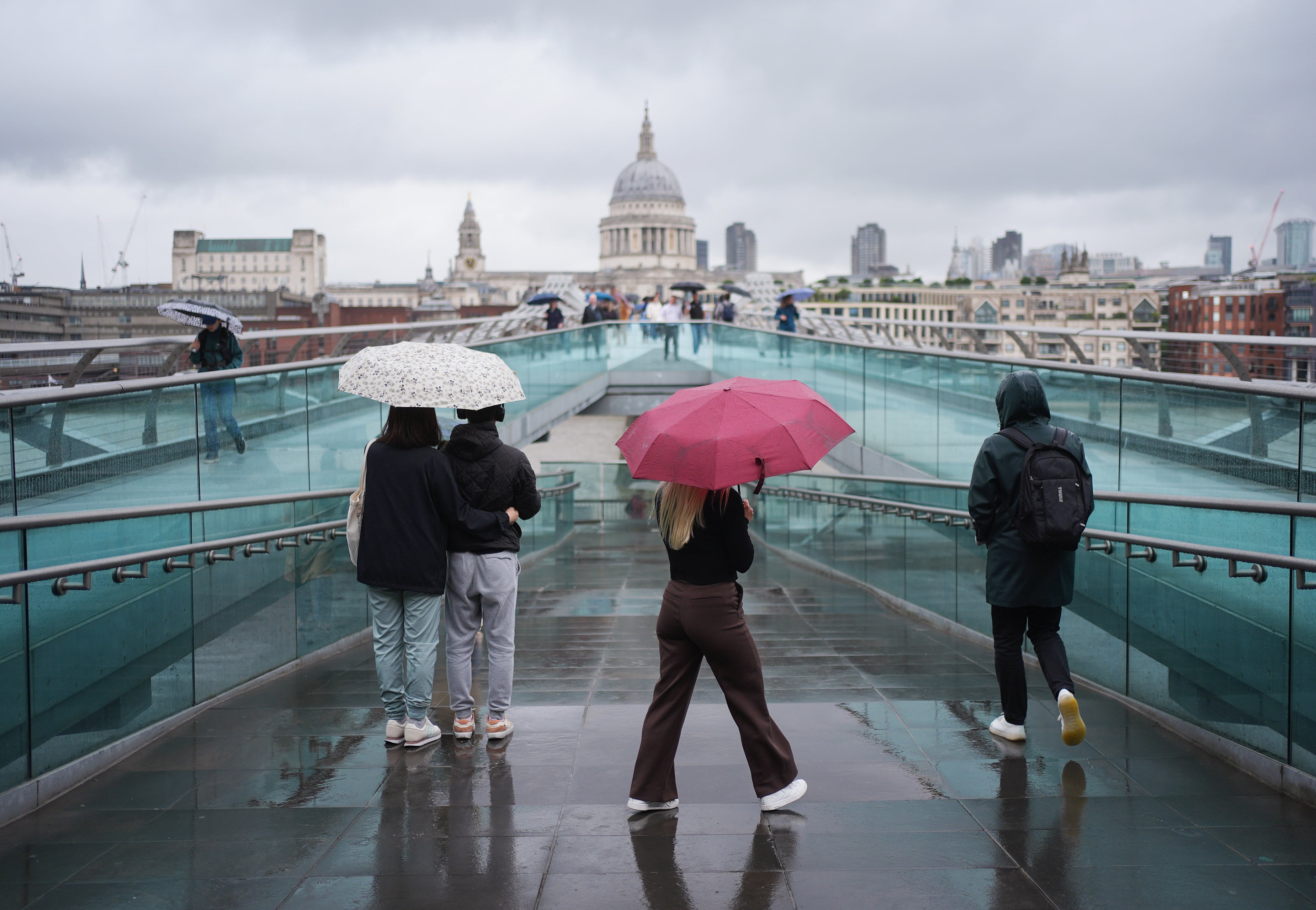 Heavy rain is forecast for the UK, with summer rapidly becoming a distant memory