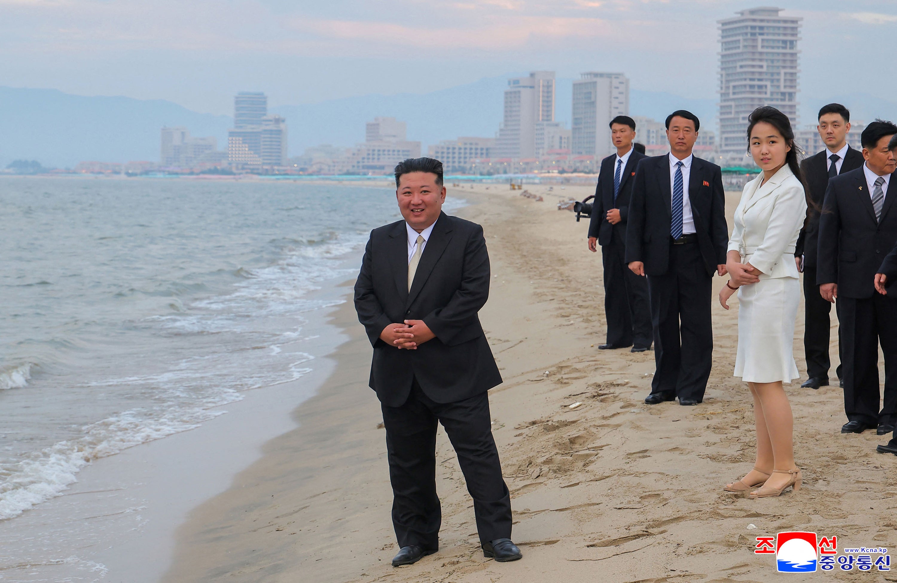 North Korea opened a massive resort area on its east coast, state media said on 2 July. Later, Kim Jong Un welcomed Russian foreign minister at the tourism zone. South Korea dubbed the tourism zone 'North Korea's Waikiki'