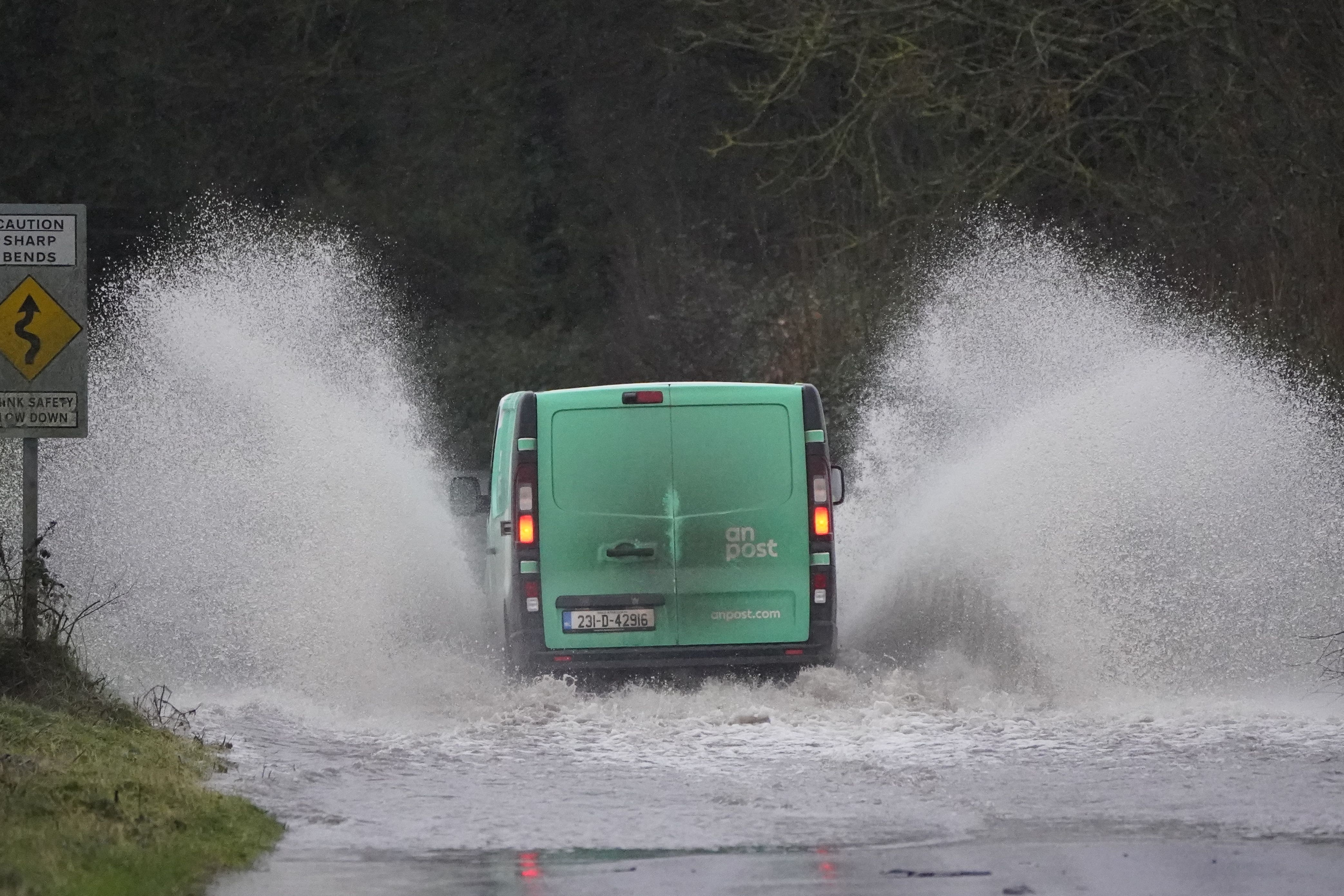 The Met Office warned of flooding this winter