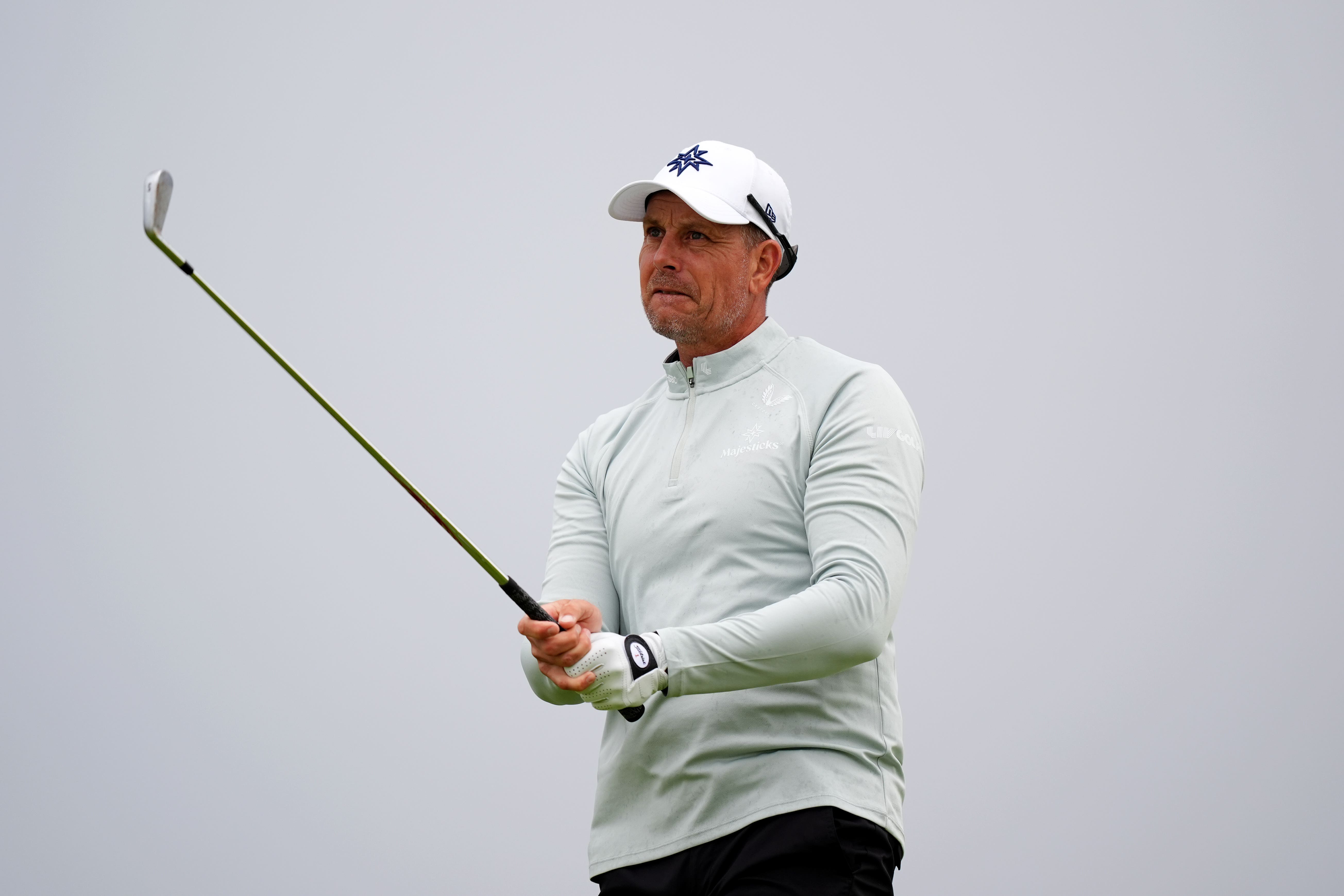 Former Open champion Henrik Stenson set the early pace on the third day at Royal Portrush (Mike Egerton/PA)