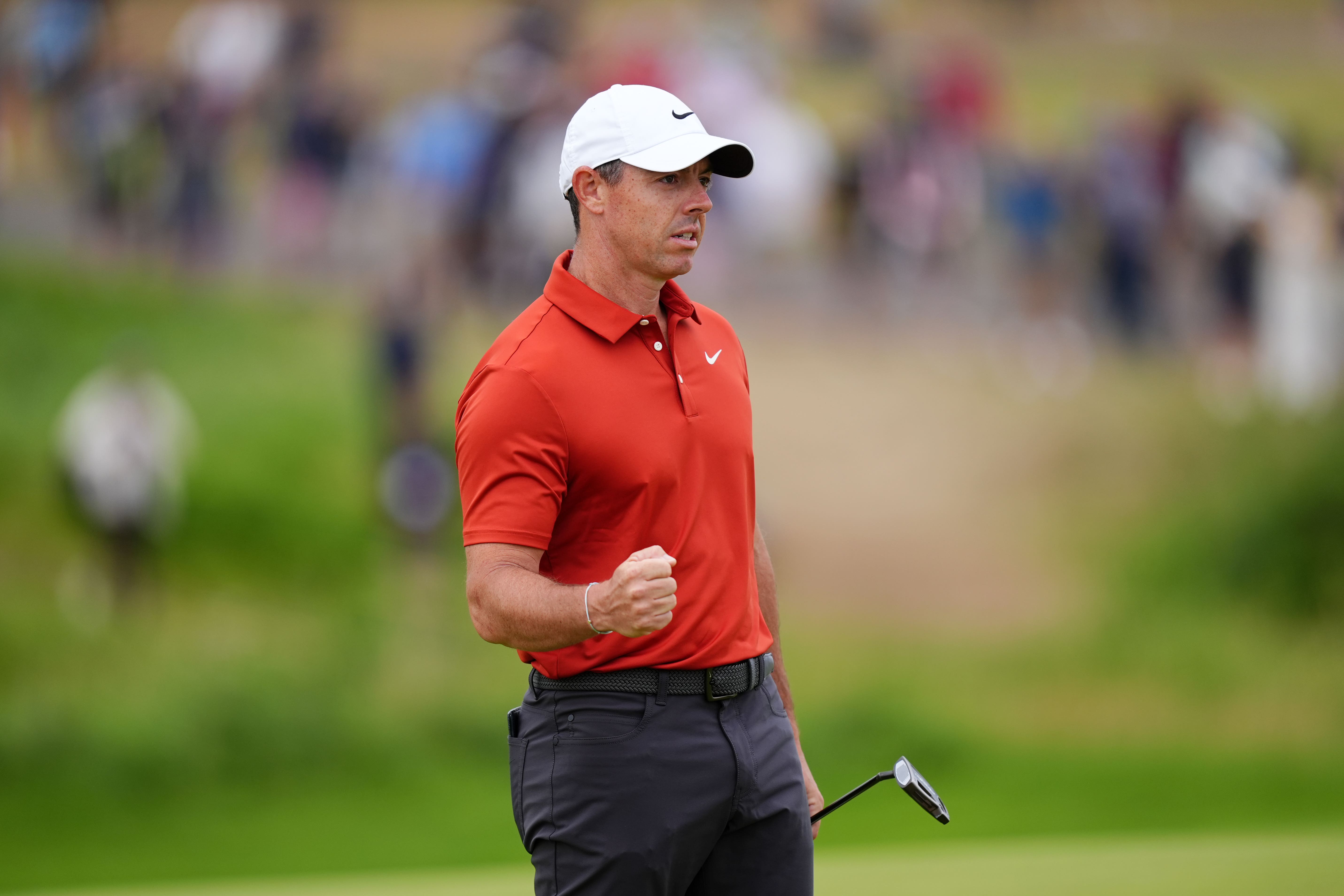 Rory McIlroy carded three birdies in his first four holes on Saturday at The Open (Mike Egerton/PA)