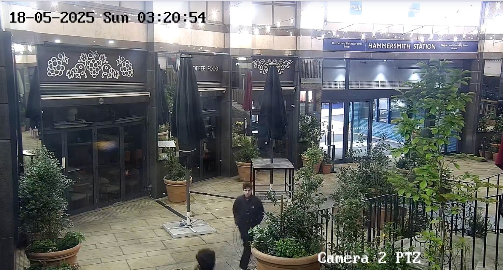 Police are looking to speak to this man after an incident last Sunday