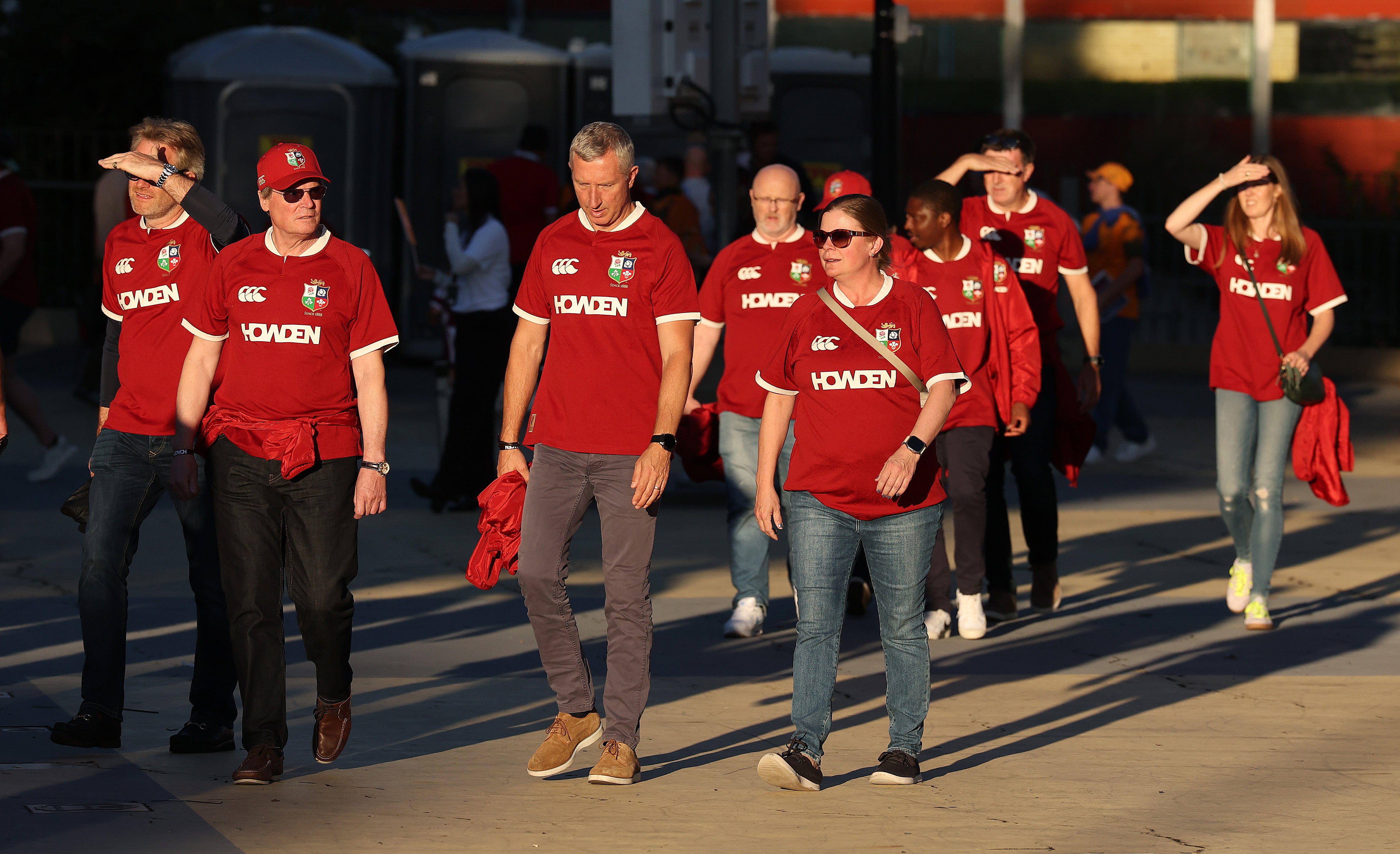 The travelling Lions fans brought plenty of colour – but new, younger supporters must be attracted
