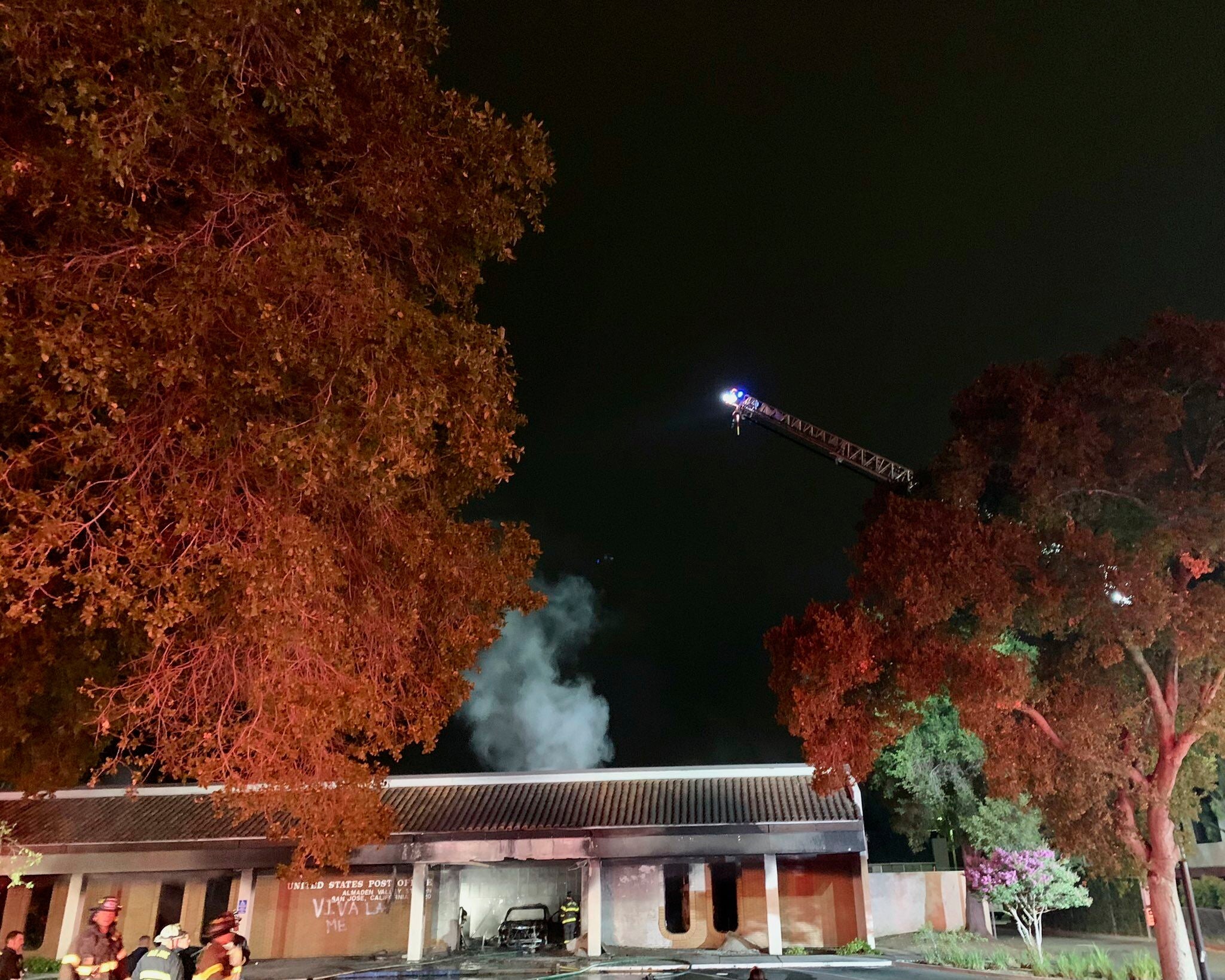 California Post Office Fire