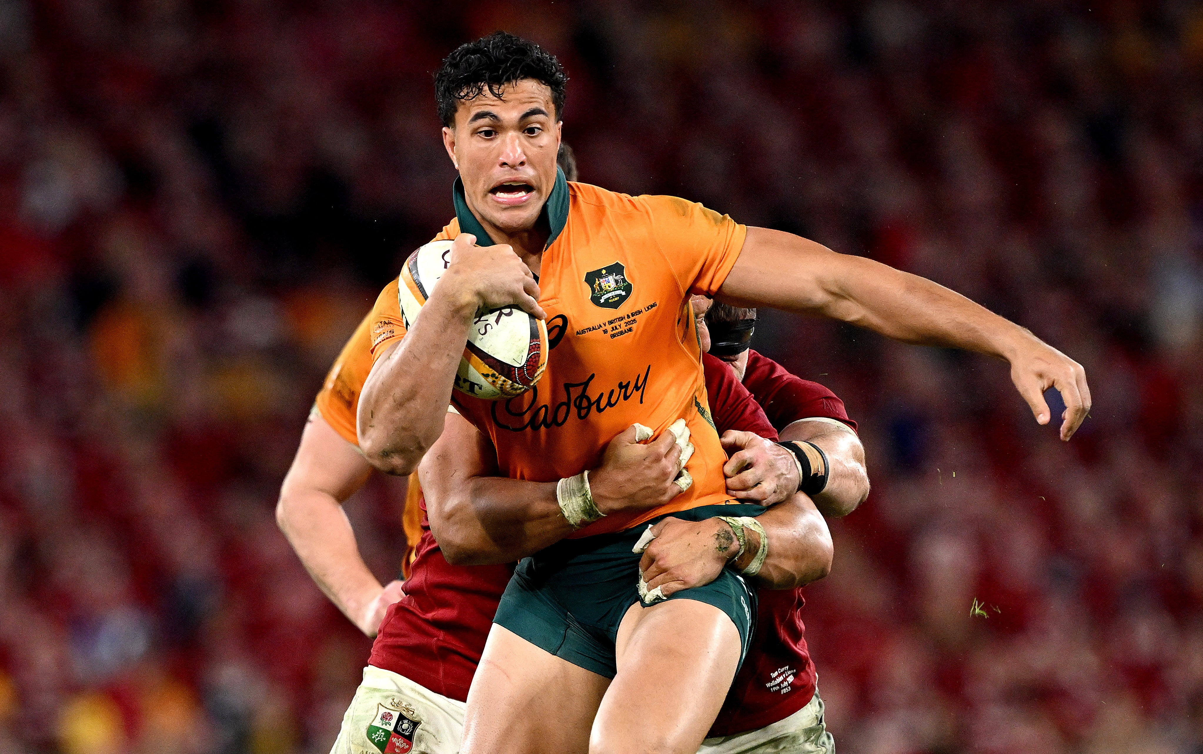 Joseph-Aukuso Suaalii was quiet in the first Test