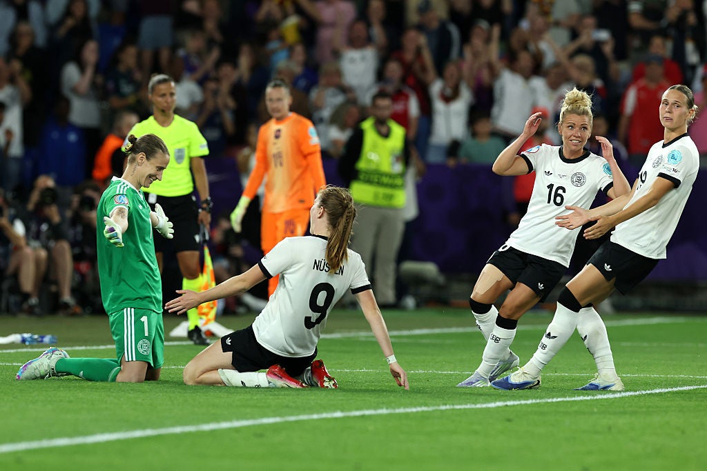 Berger’s heroics in the shootout sent Germany through