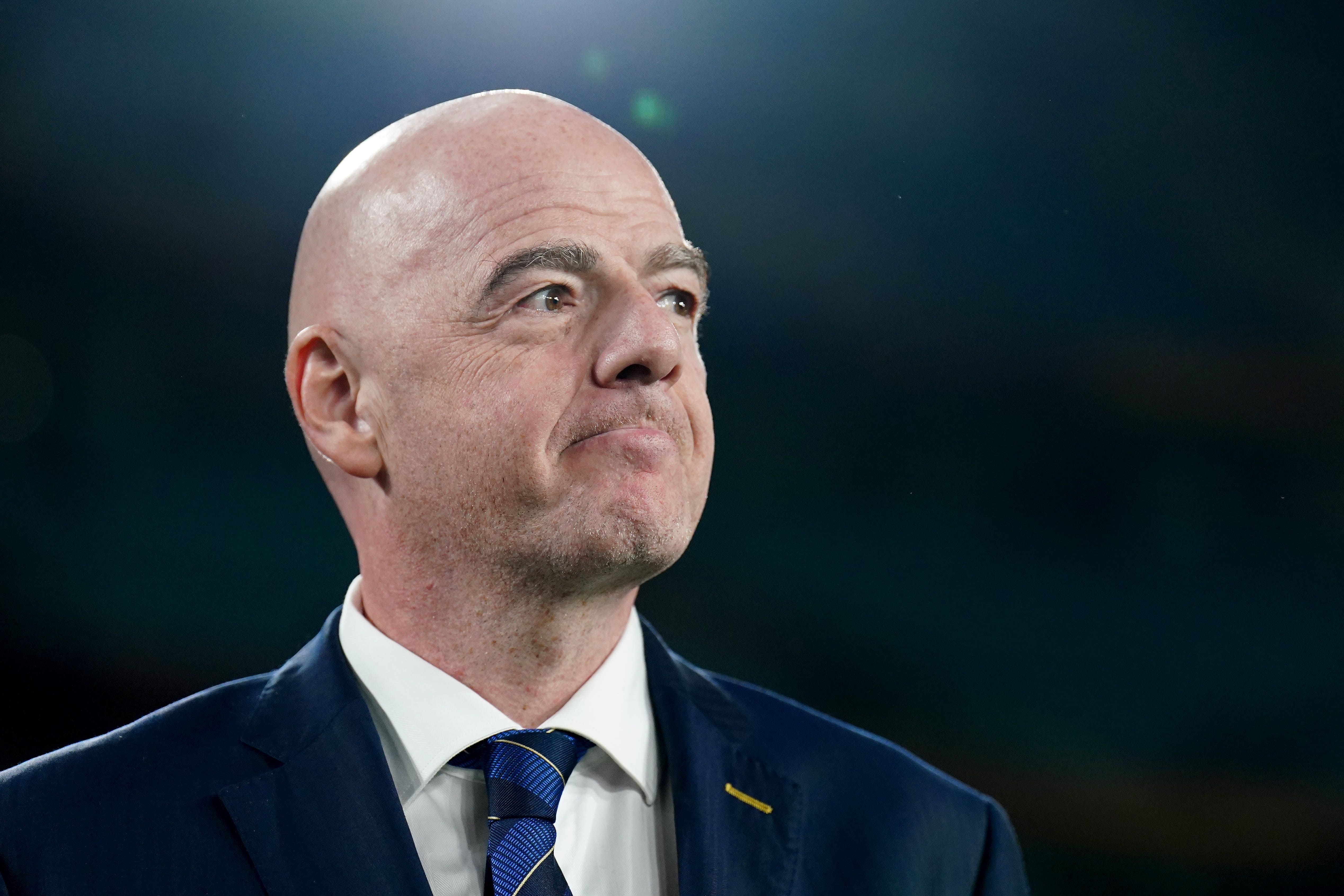 FIFA president Gianni Infantino has promised to take action against those who have racially abused England’s Jess Carter online at Euro 2025 (Zac Goodwin/PA)
