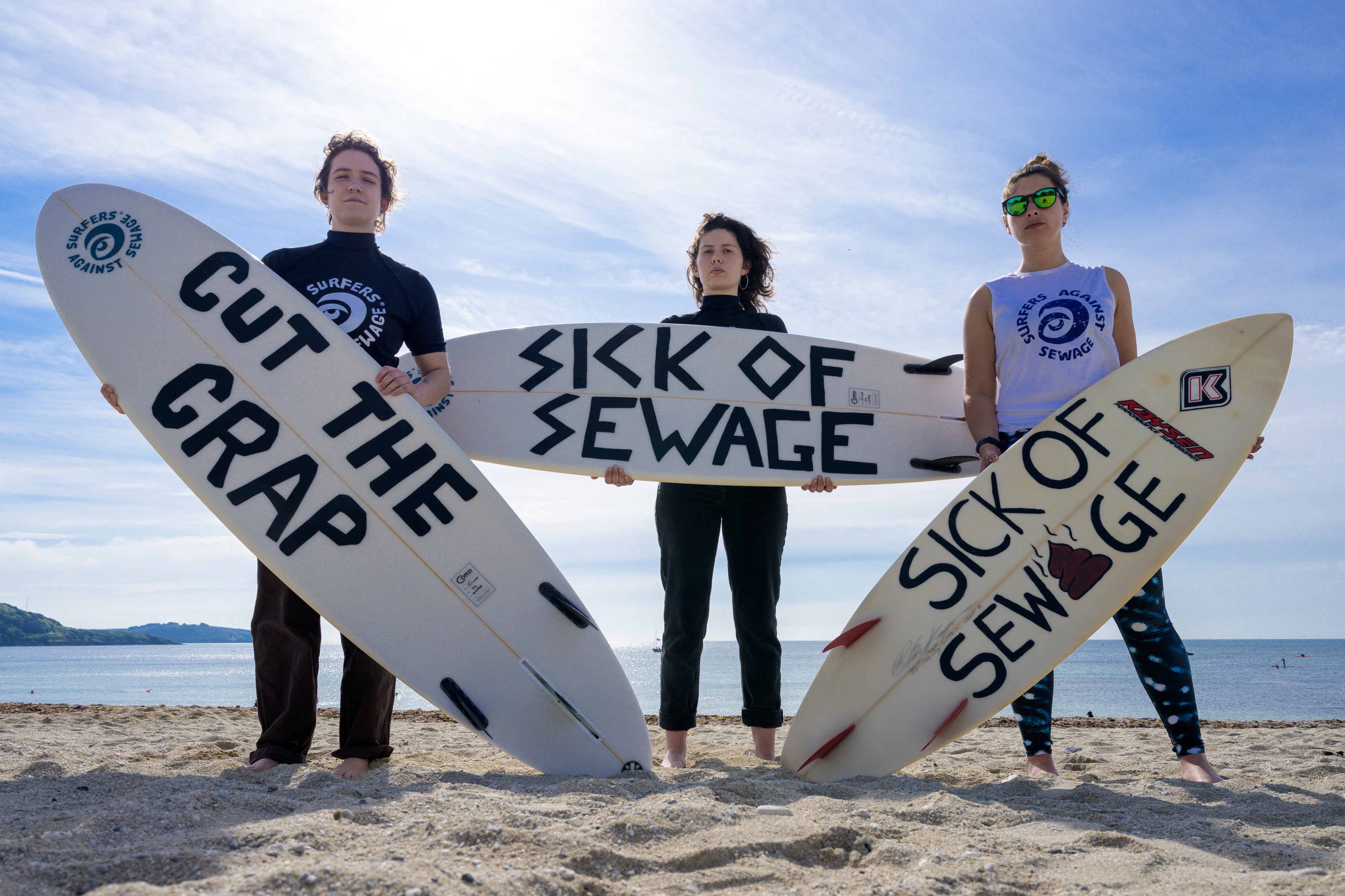 Surfing England said it will keep up the pressure on water companies to stop the unnecessary spilling of sewage into the sea