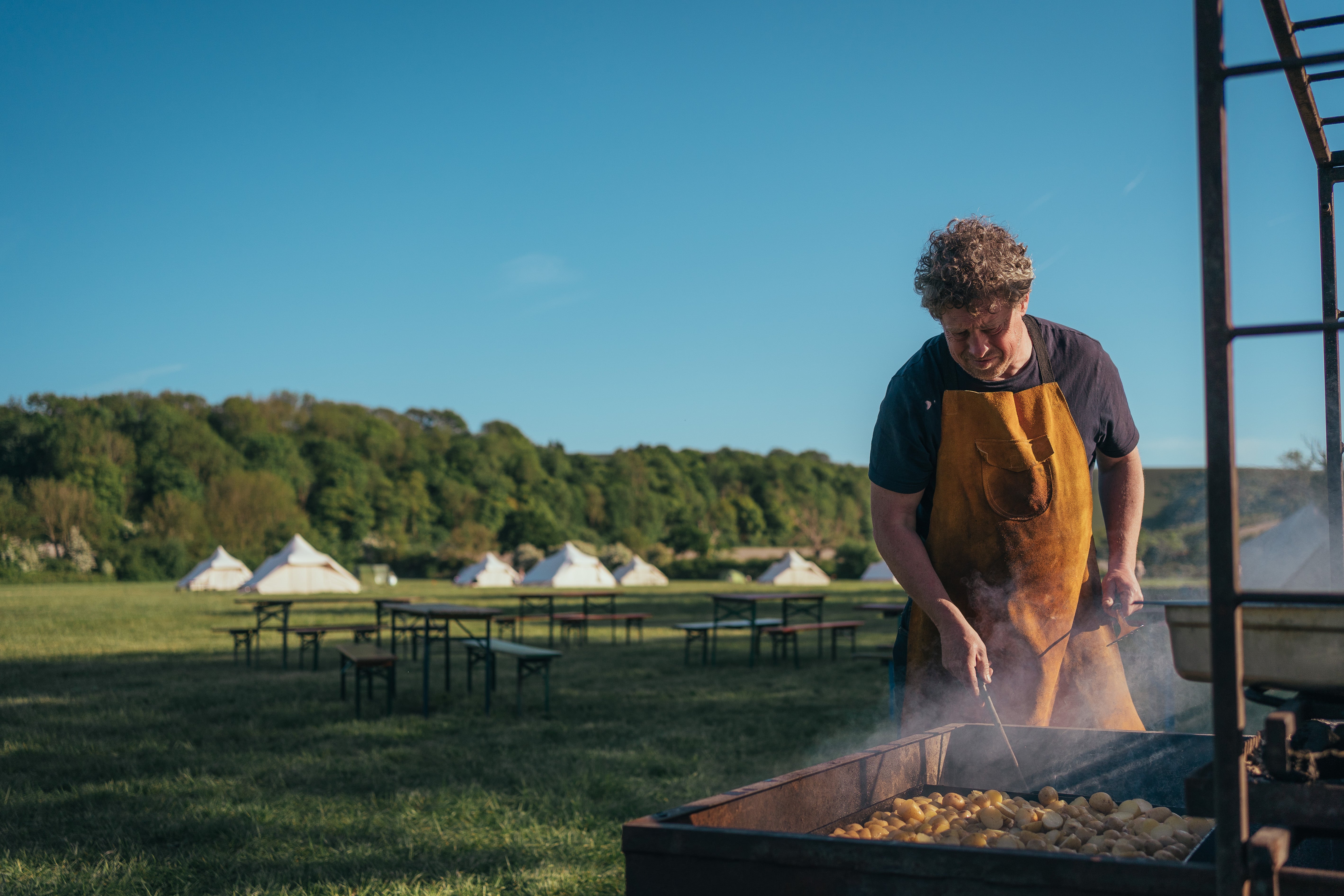 Woodfire Camping, Firle Estate, East Sussex