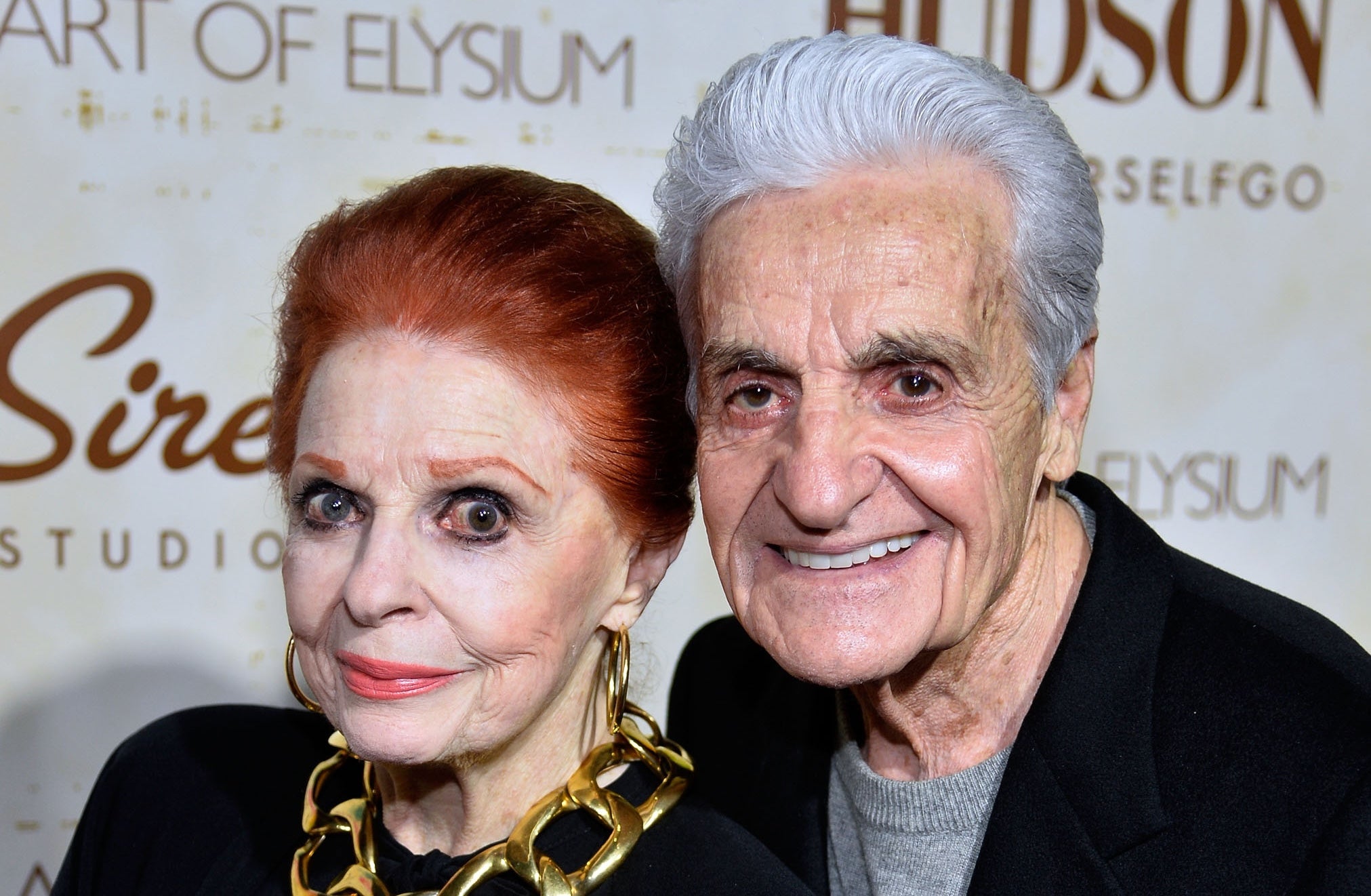 Tom Troupe (left) and wife Carole Cook in 2013