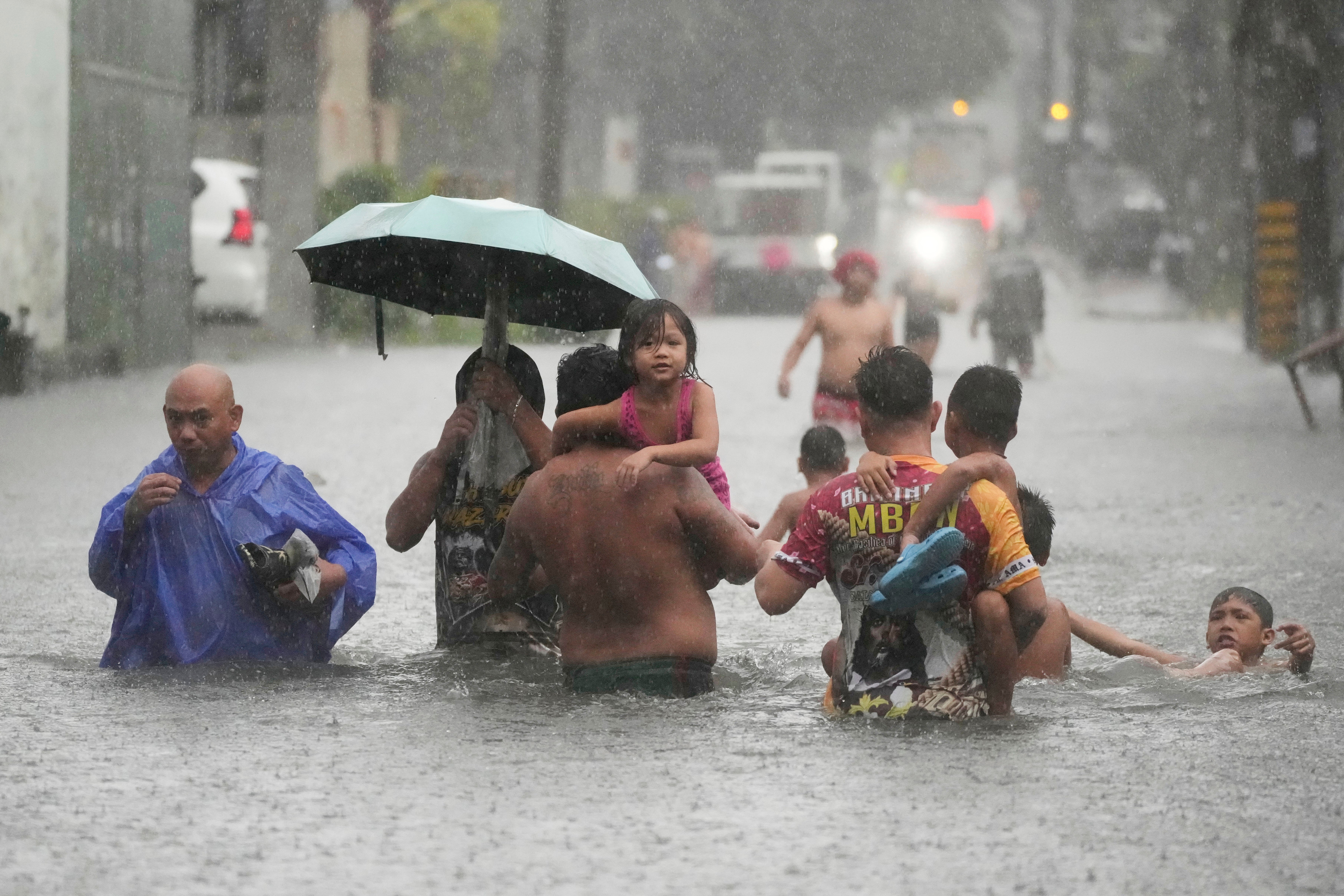 Philippines Asia Storm