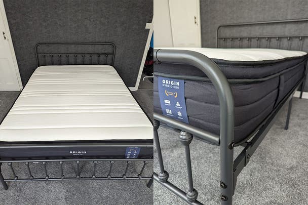 It’s a great option for those who need pressure relief but don’t want to compromise on comfort (Sarah Jones/The Independent)