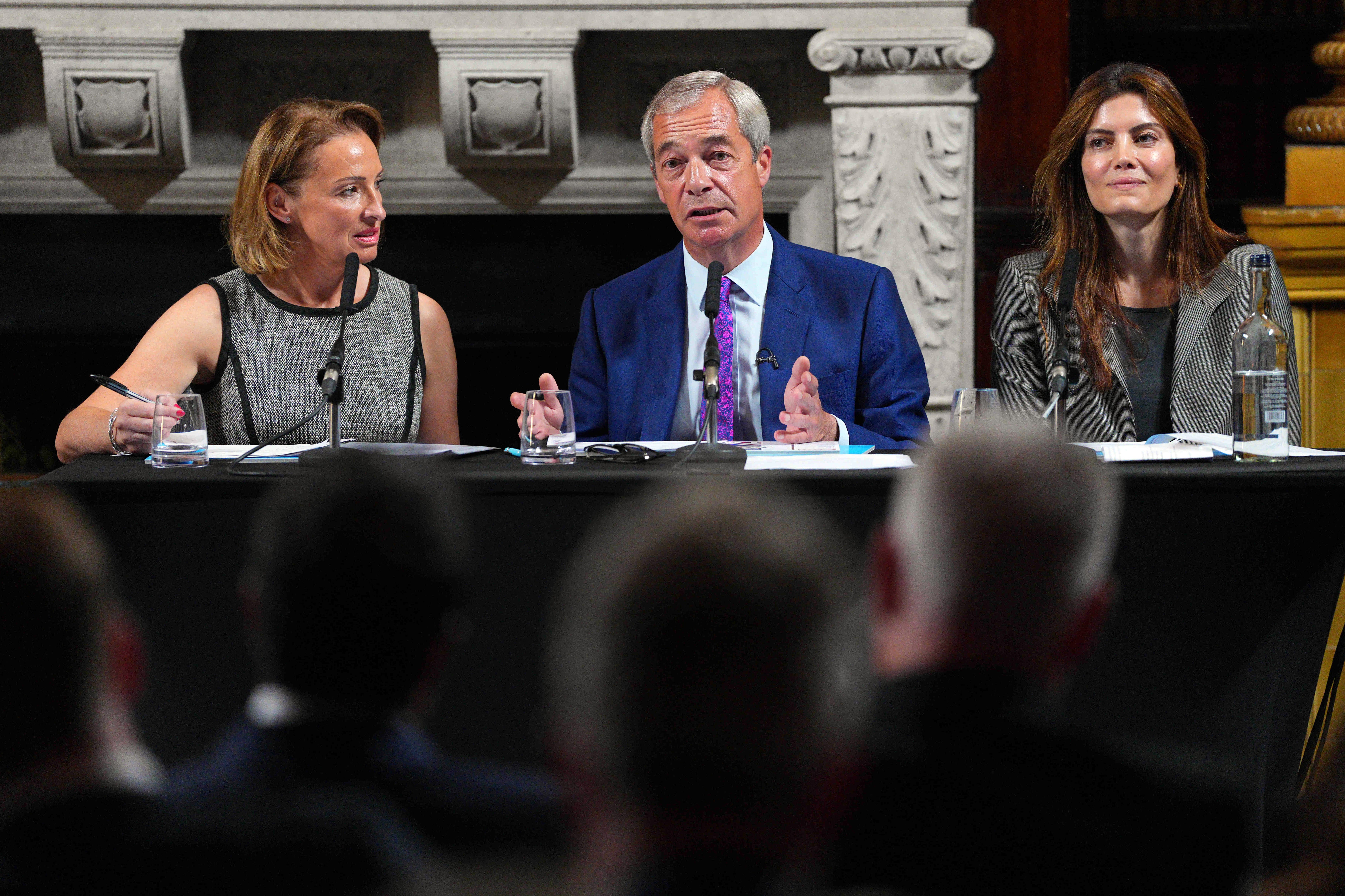 Nigel Farage has pledged a tough on crime approach