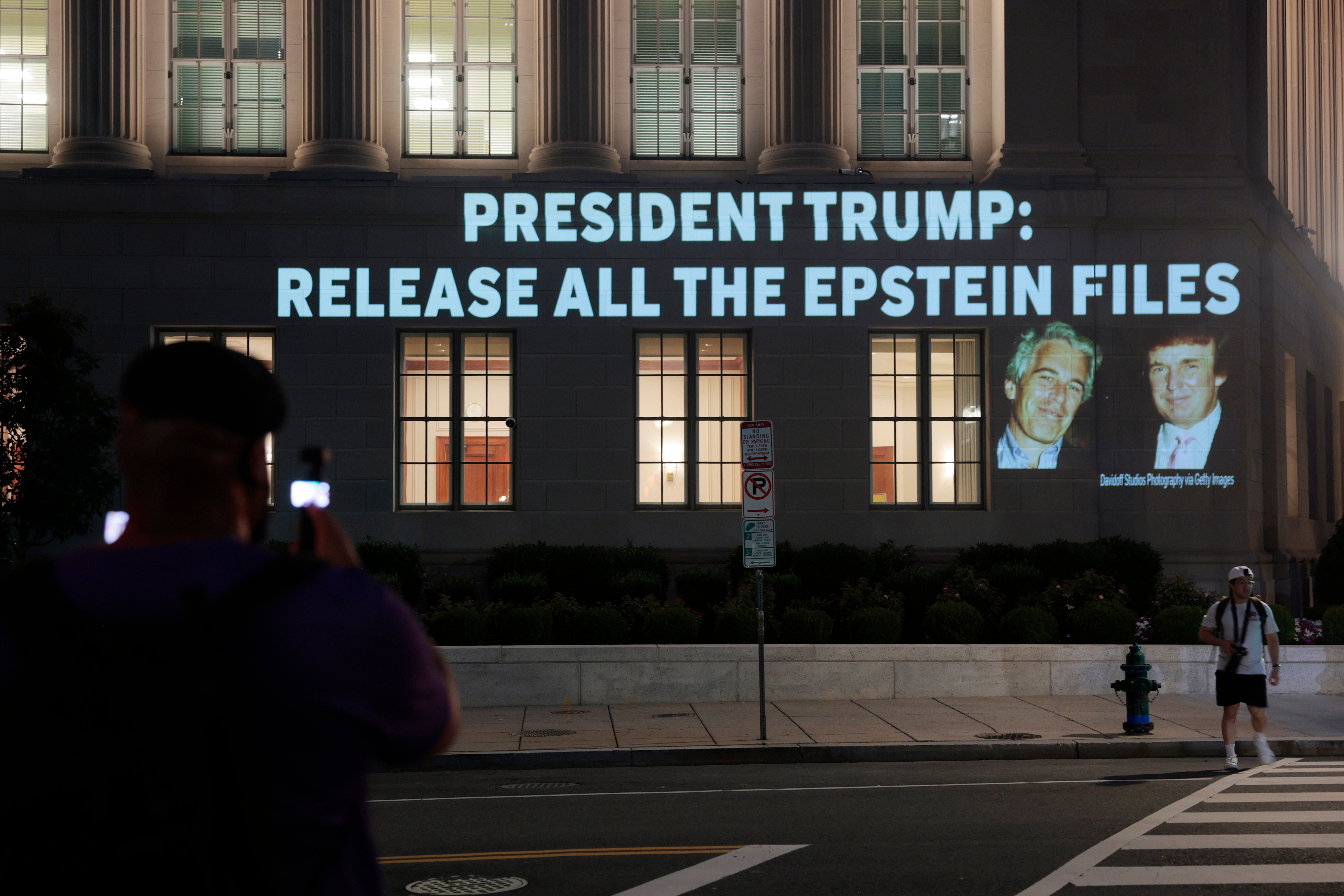 The Trump administration is facing growing pressure to release more information on Jeffrey Epstein