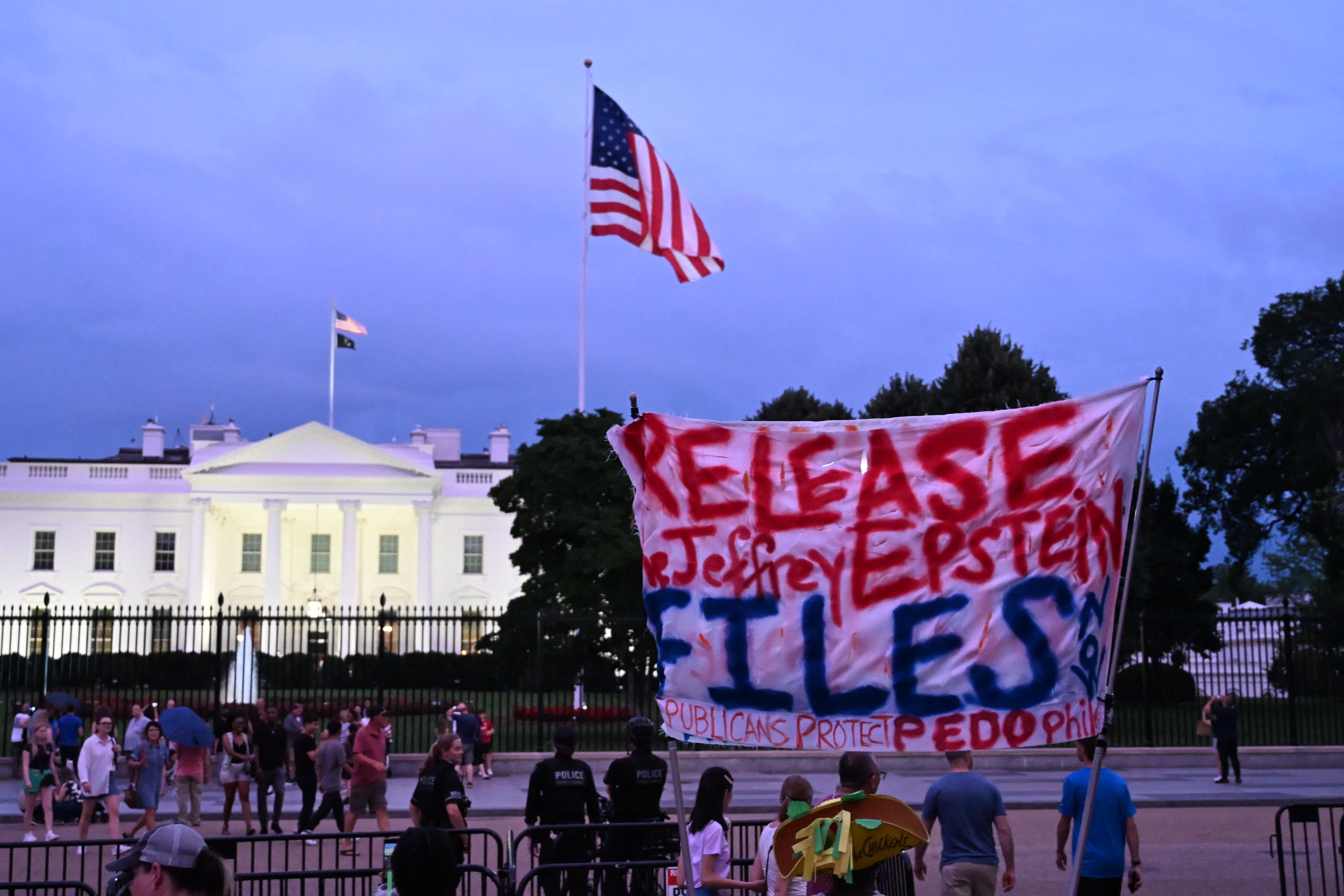 The Trump administration is desperate to change the subject as he faces intense scrutiny over his relationship with Epstein