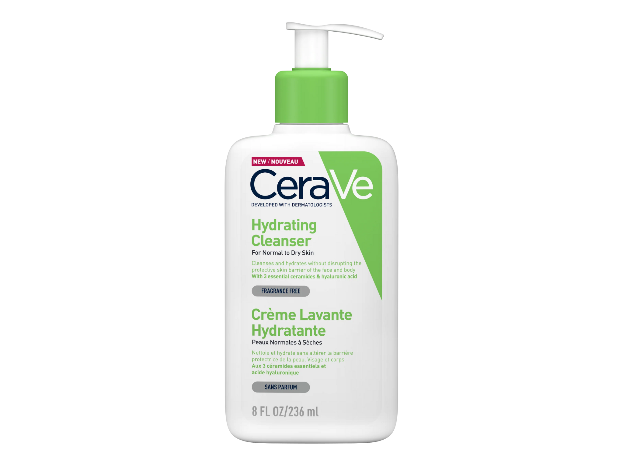 Best cleanser IndyBest review CeraVe hydrating cleanser with hyaluronic acid