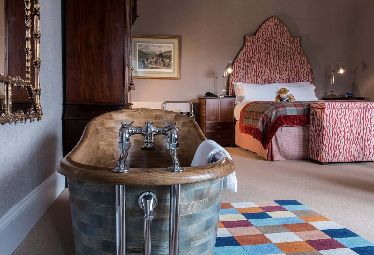 Loch Torridon sits within 58 acres of parkland and enjoys breathtaking views of towering mountains