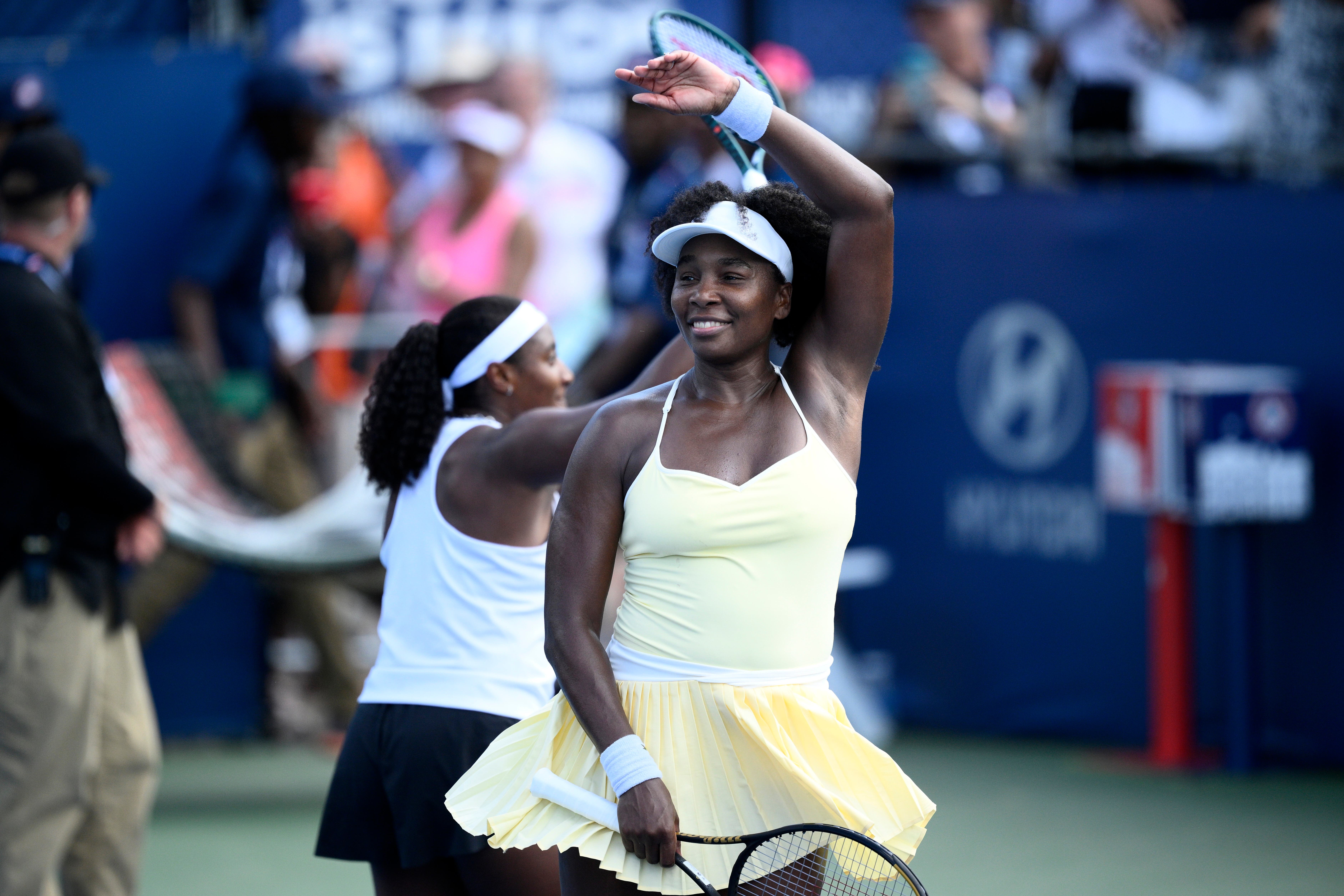 Venus Williams is back playing at the age of 45