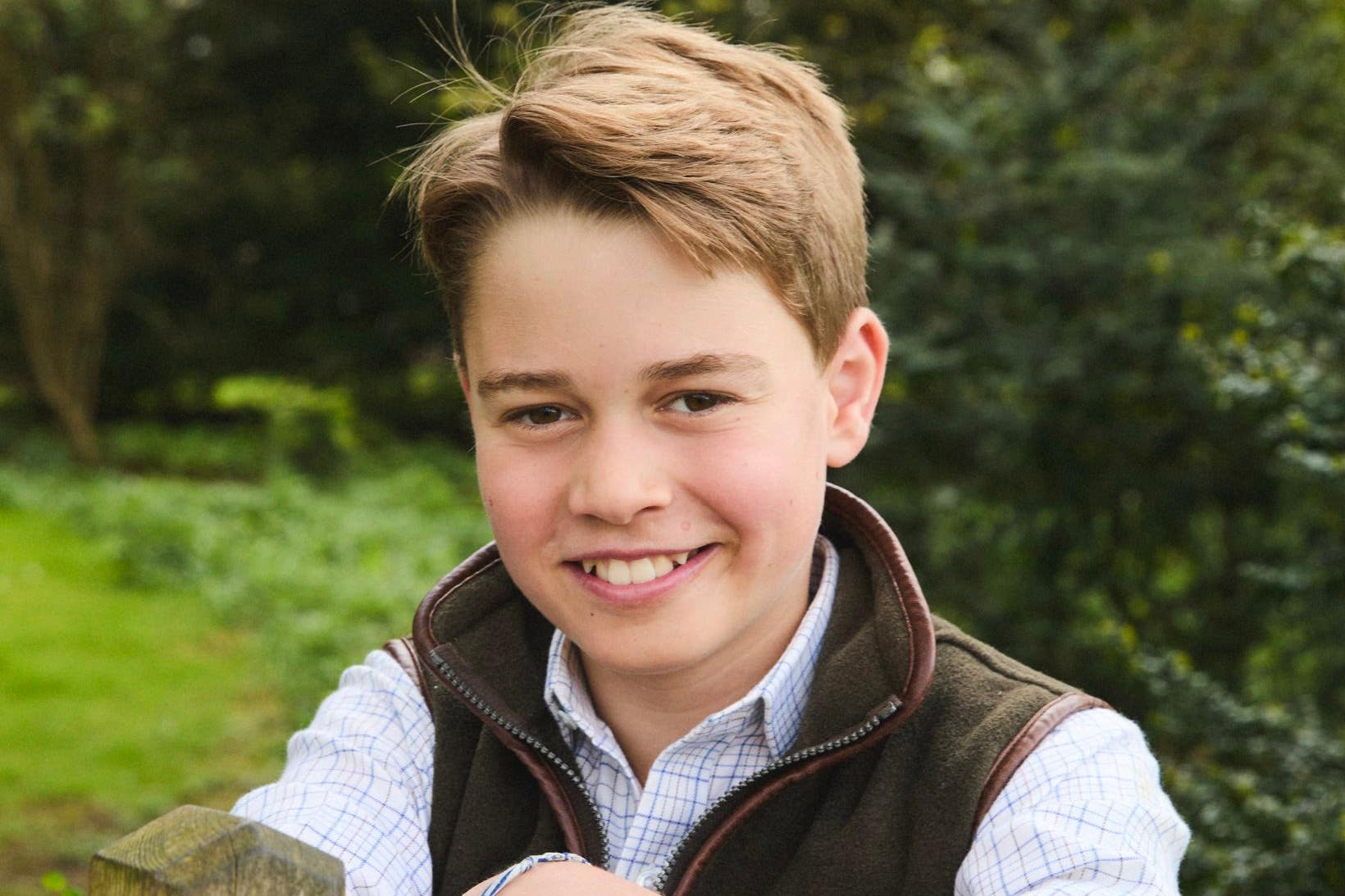 Prince George pictured to mark his 12th birthday (Josh Shinner/Kensington Palace/PA)