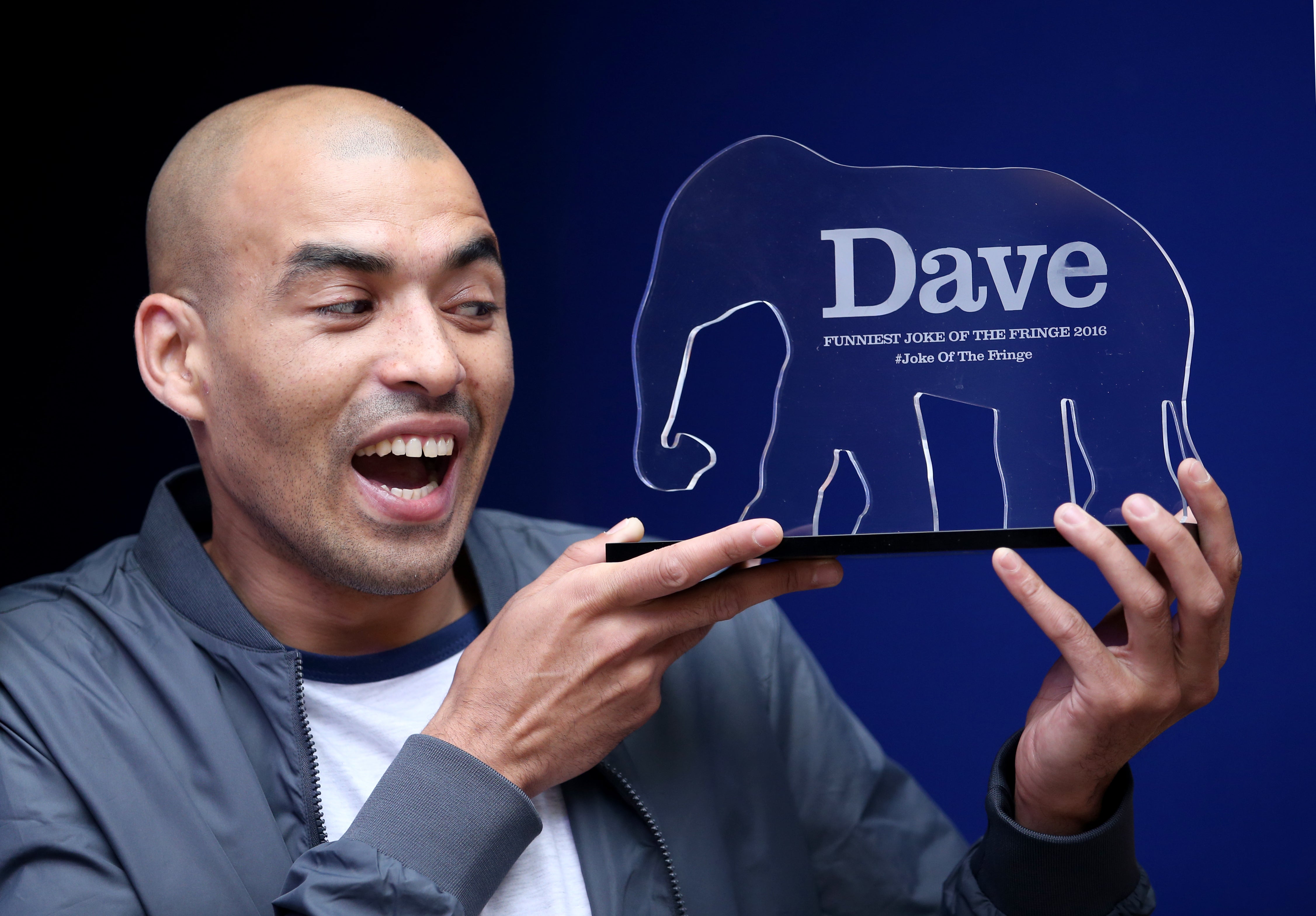 Comedian Masai Graham was the winner of 'Funniest Joke of The Fringe' Award at the 2016 Edinburgh Festival