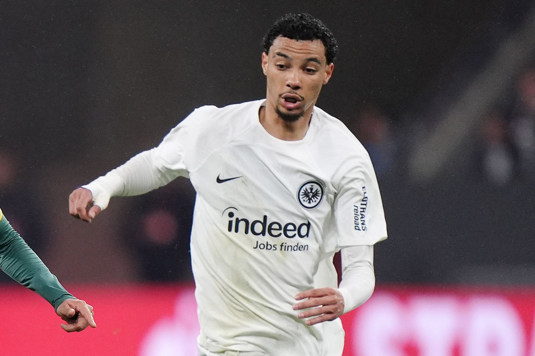 Eintracht Frankfurt’s Hugo Ekitike is joining Liverpool (Bradley Collyer/PA)