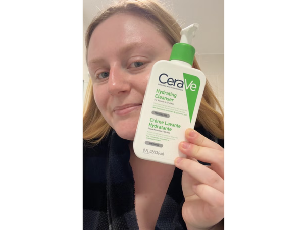 Best cleanser IndyBest review CeraVe hydrating cleanser with hyaluronic acid