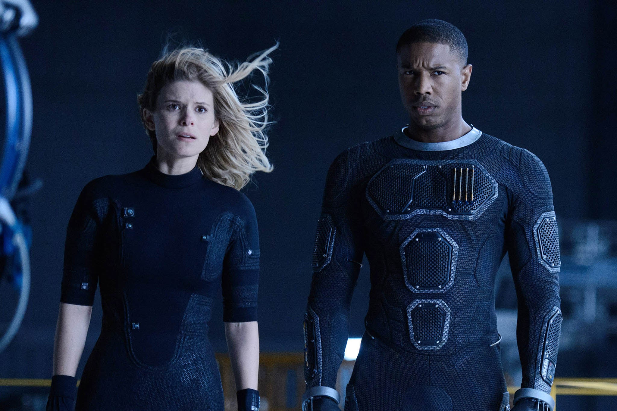 Fantastic flaw: Kate Mara and Michael B Jordan as Sue and Johnny Storm in the lousy 2015 version