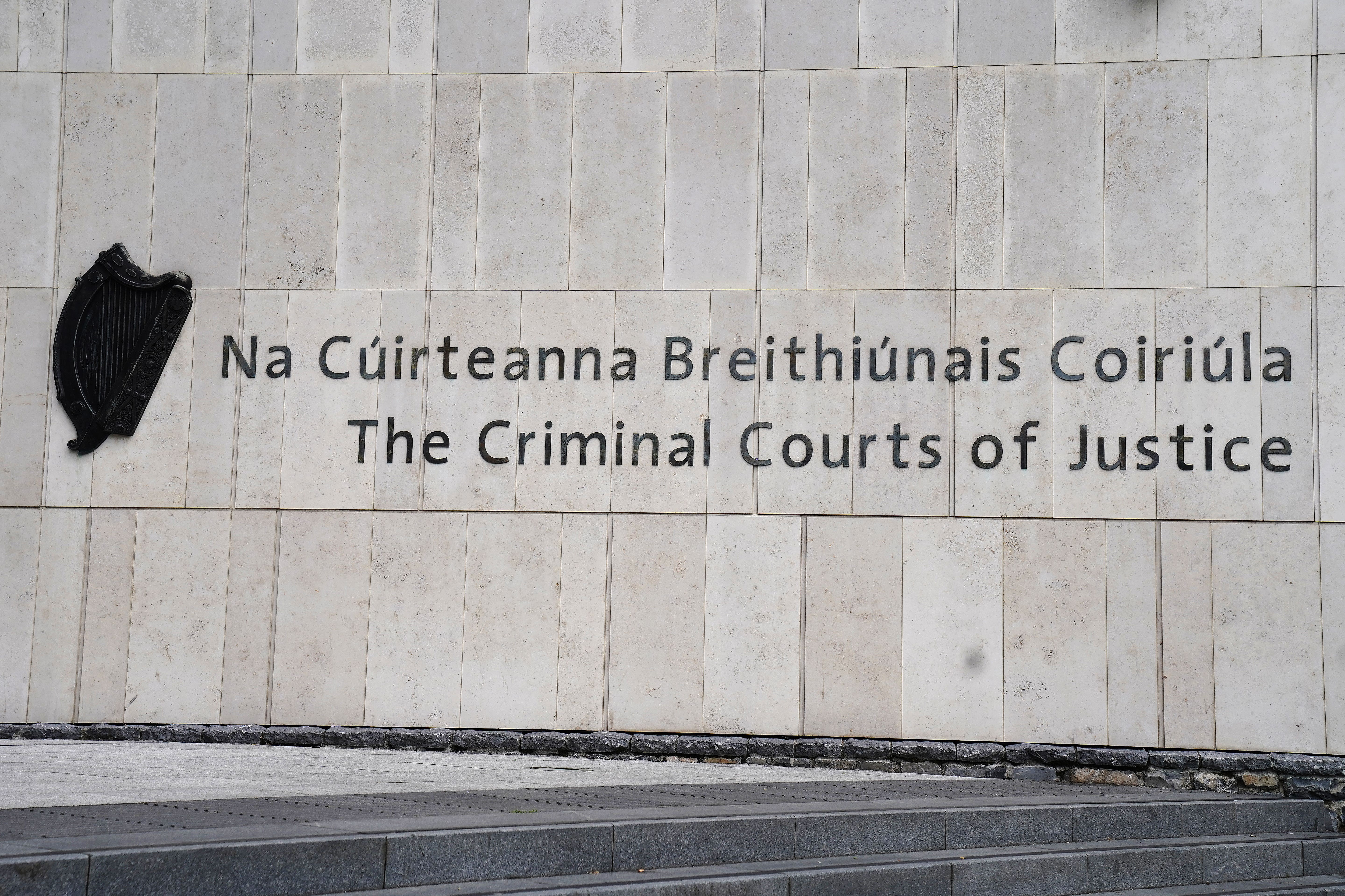 The man appeared before the Dublin District Court in the Criminal Courts of Justice on Tuesday morning (PA)
