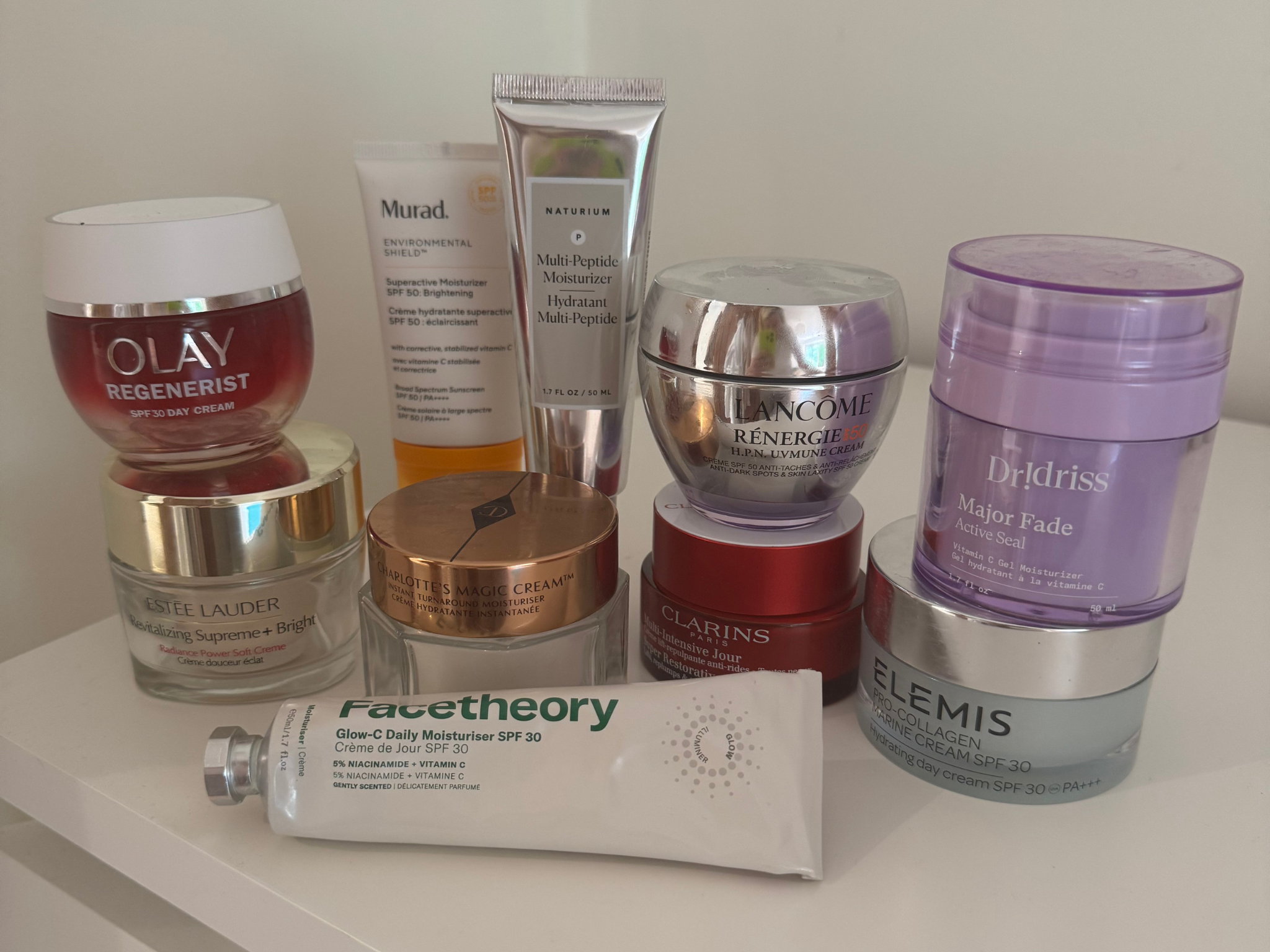 I tried a range of anti-ageing day creams
