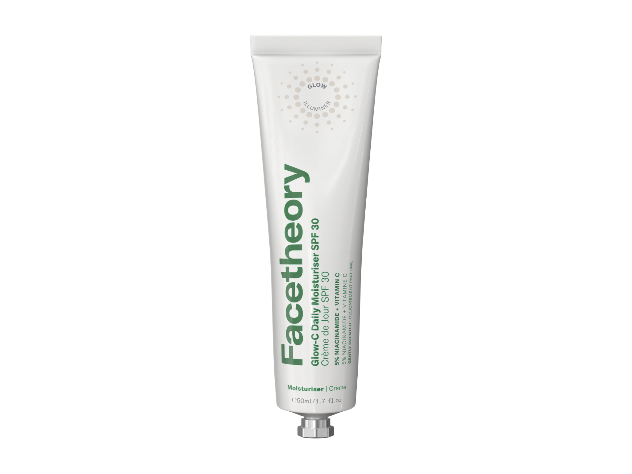 Best anti-aging creams IndyBest review Facetheory glow-C daily moisturiser SPF30