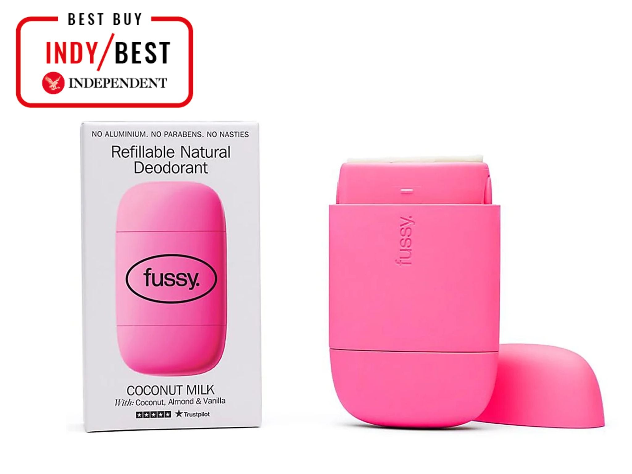 Fussy coconut milk deodorant