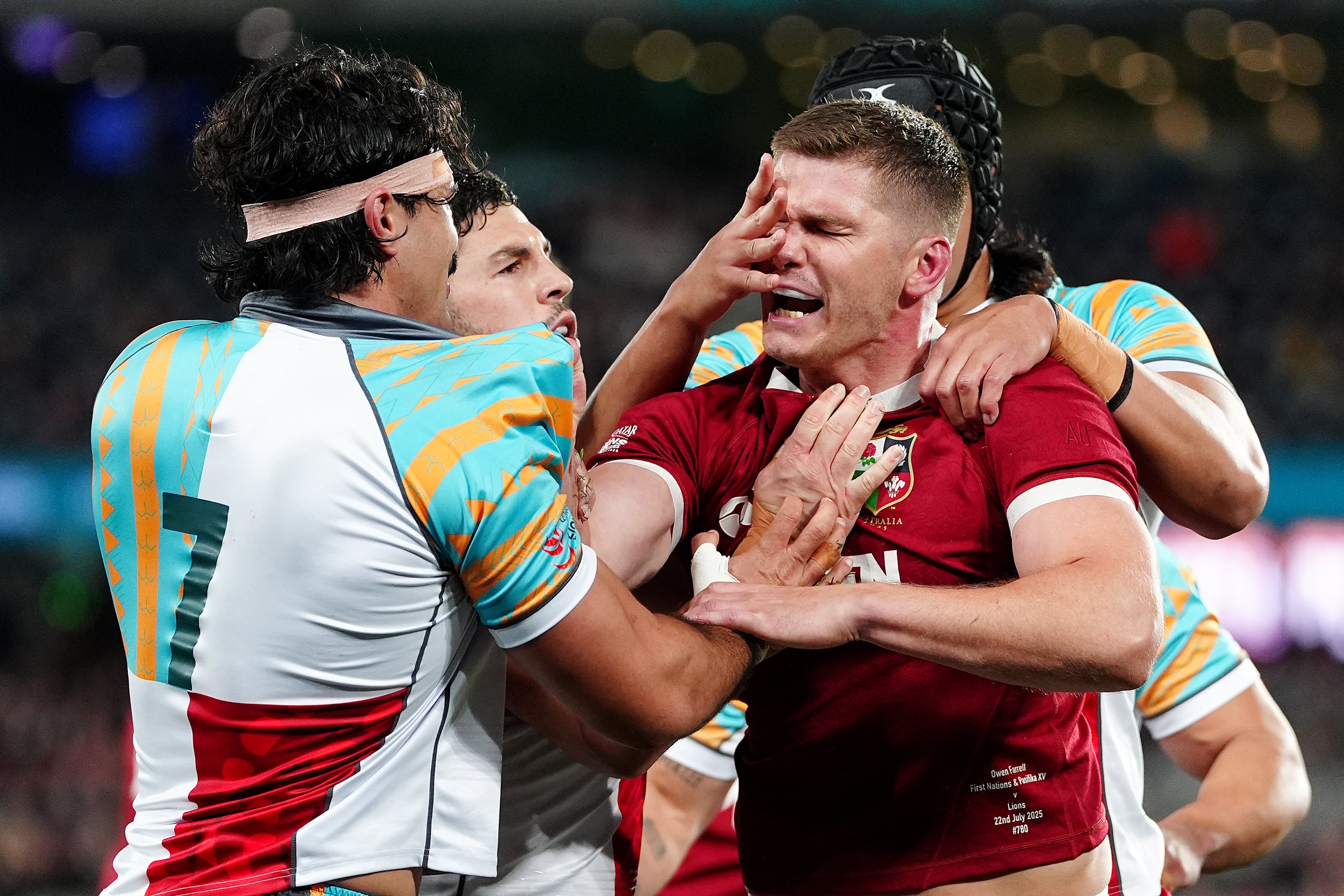 Owen Farrell představí z lavičky po zapůsobení v polovině týdne proti prvním národům a Pasifika XV