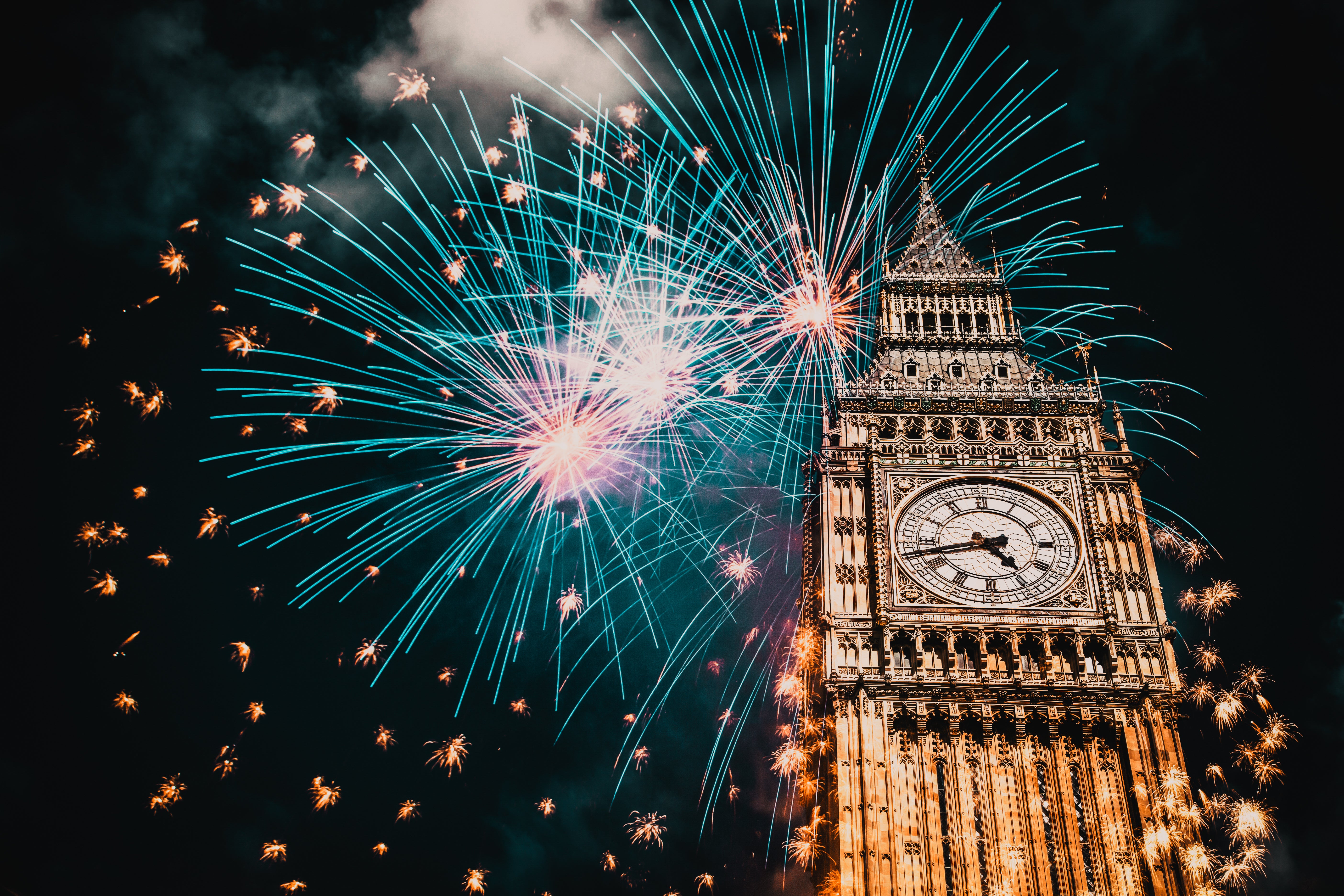 <p>London hosts one of the UK’s largest firework displays every New Year’s Eve</p>