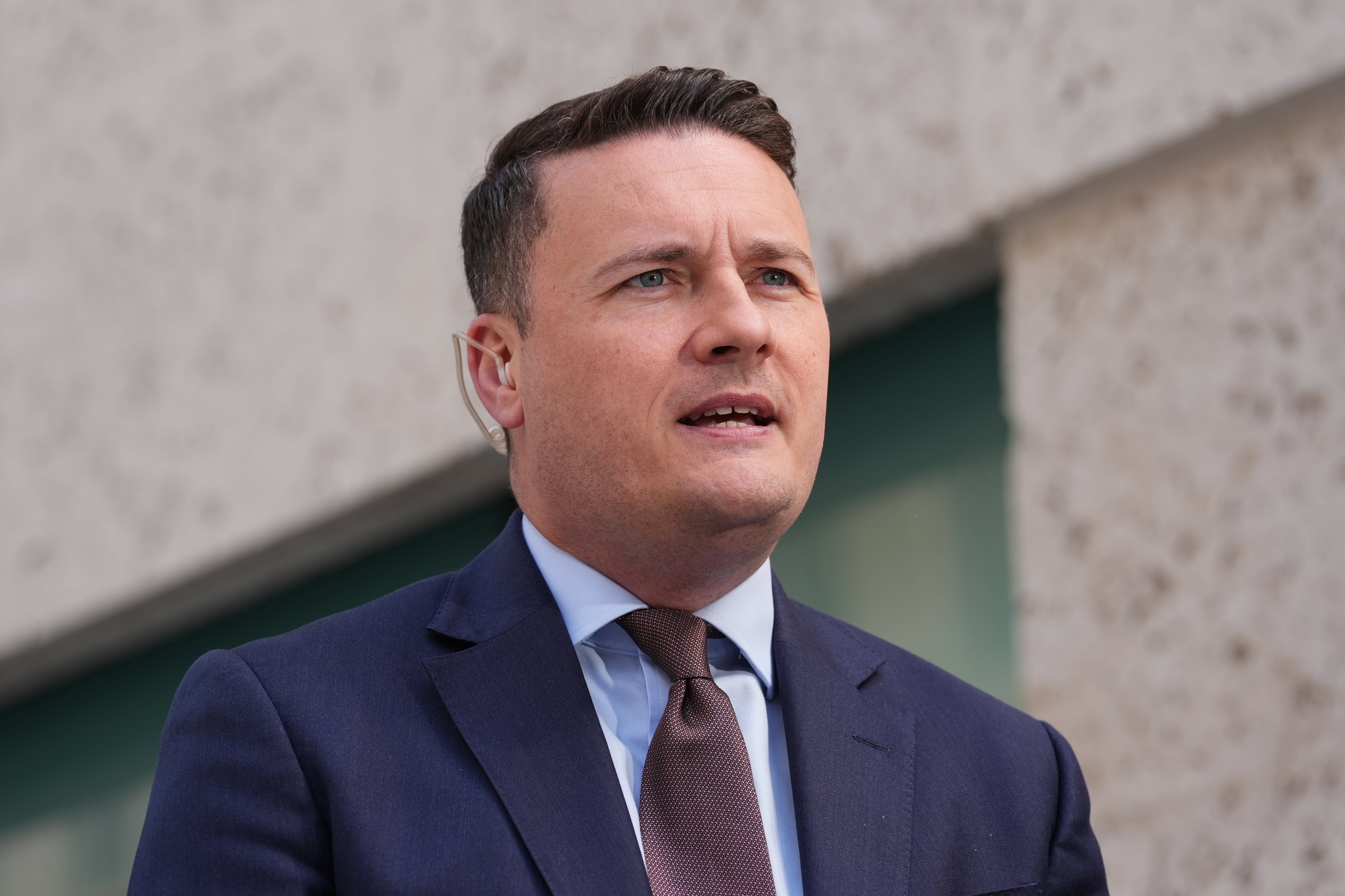 Sekretářka zdravotnictví Wes Streeting