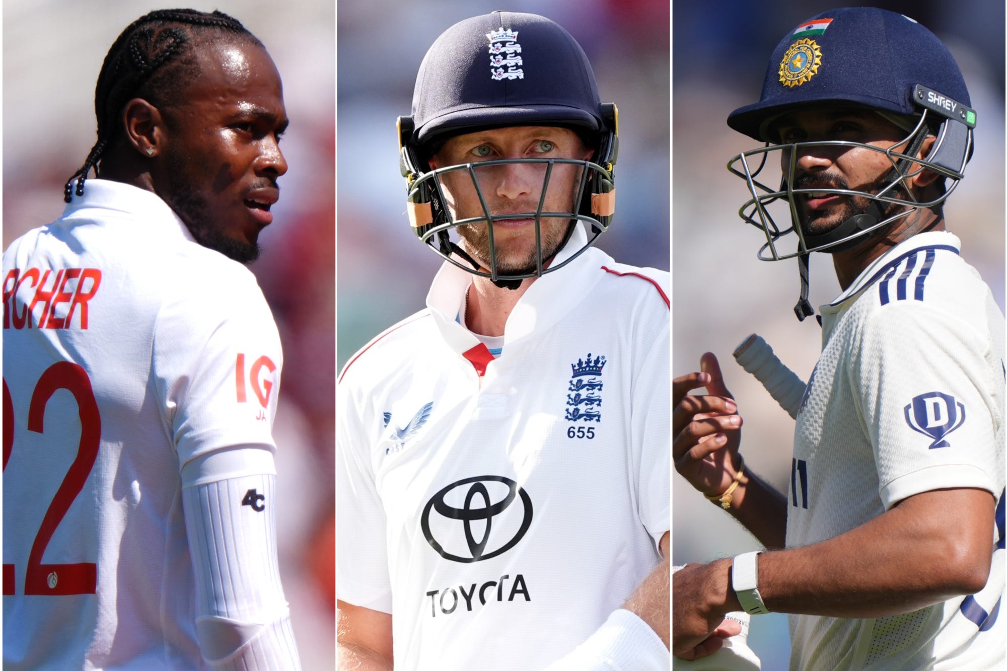 Jofra Archer keeps his place, Joe Root chases landmarks and Nitish Kumar Reddy misses out (Bradley Collyer/Martin Rickett/PA)