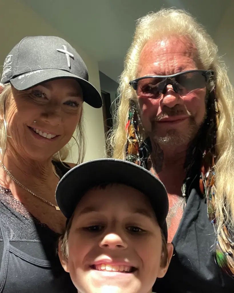 Dog the Bounty Hunter, his wife Francie Frane, and his 13-year-old step-grandson, Anthony Zecca. The boy was killed in an accidental shooting this summer