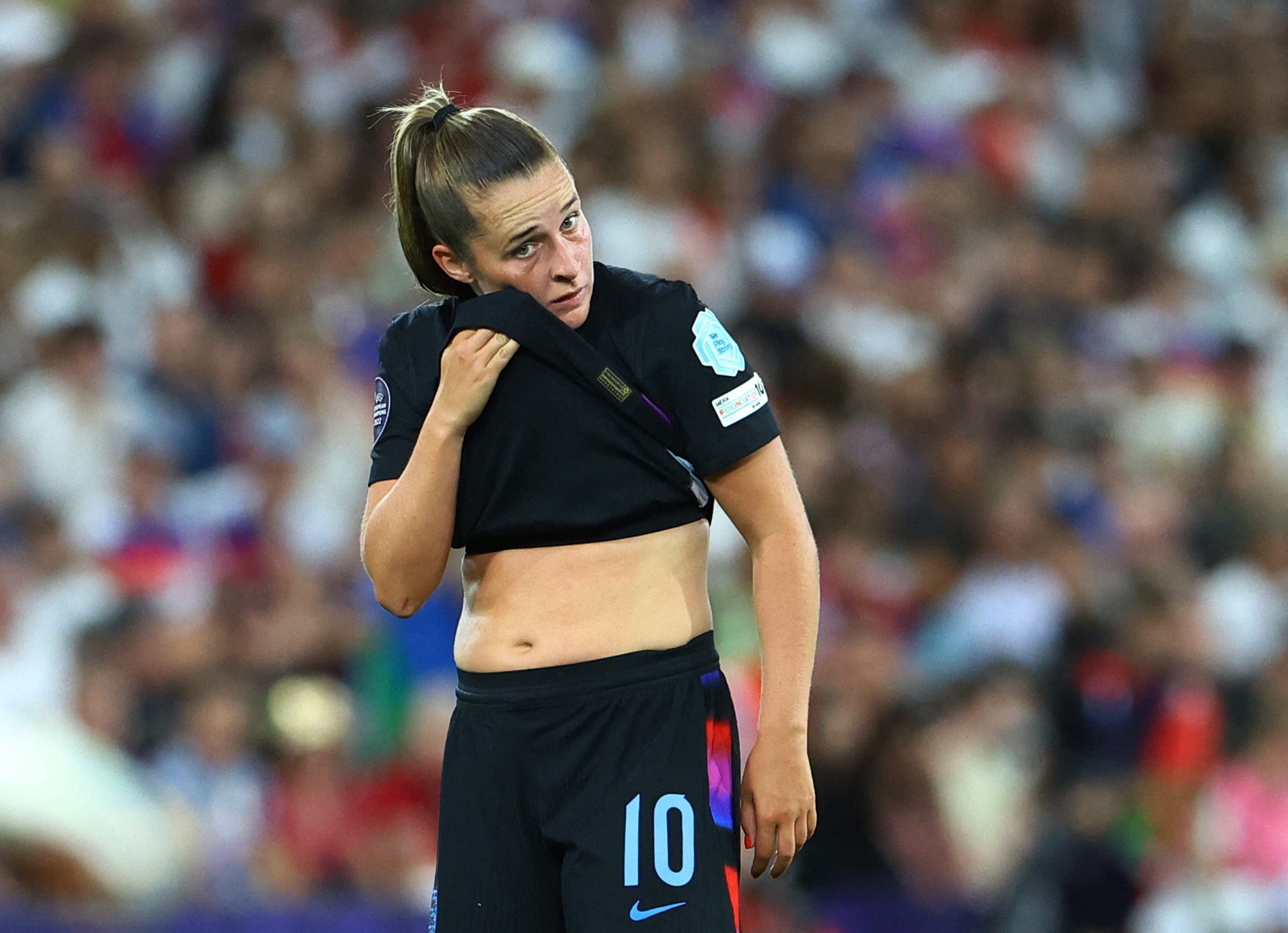 Ella Toone emptied the tank against Italy